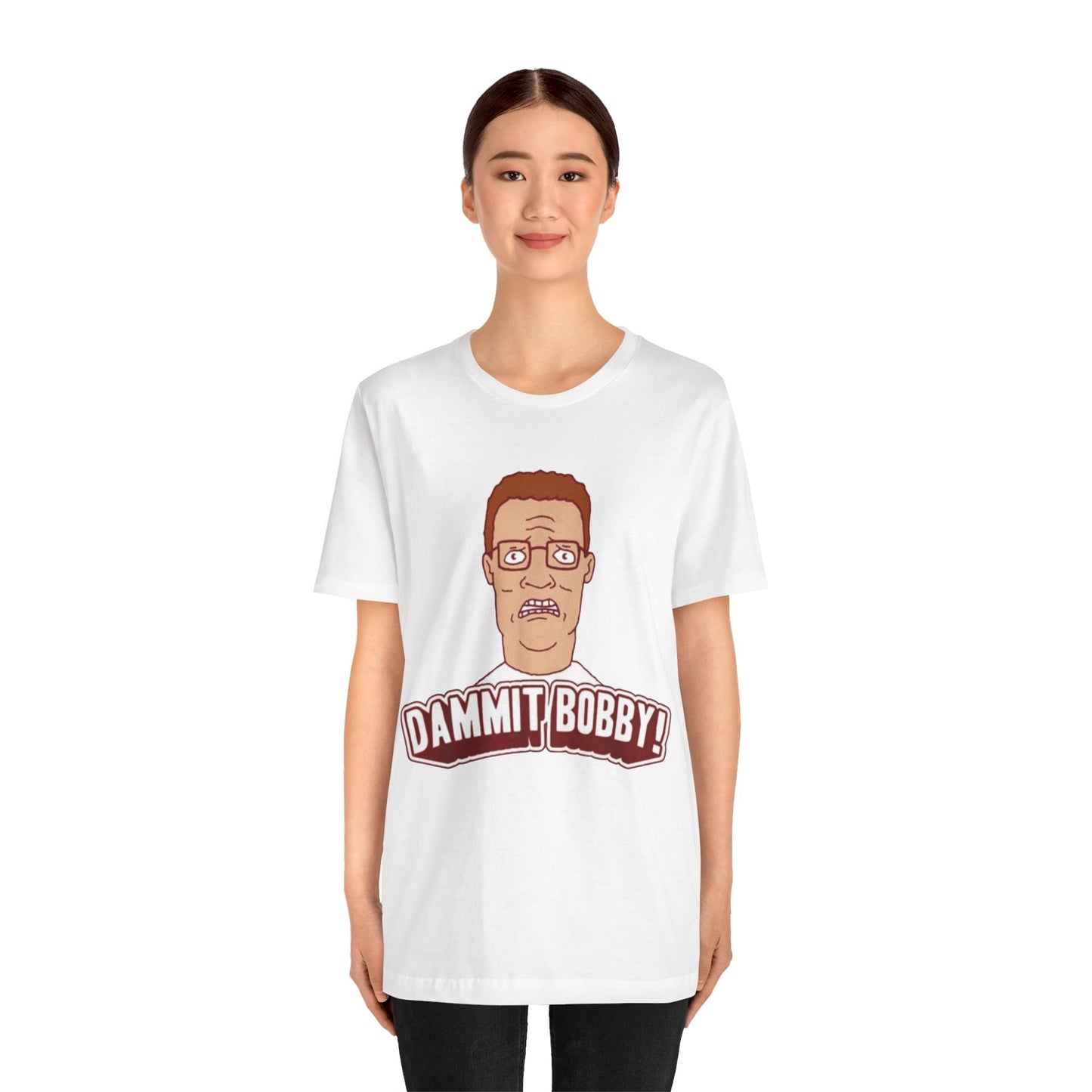 King of the Hill themed Unisex Jersey Short Sleeve Tee