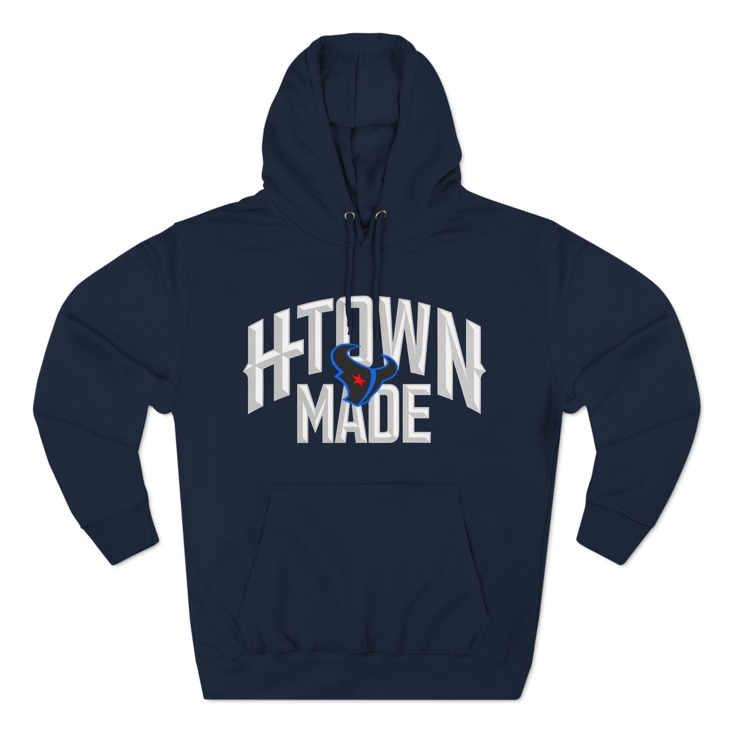 H-Town Made - Three-Panel Fleece Hoodie