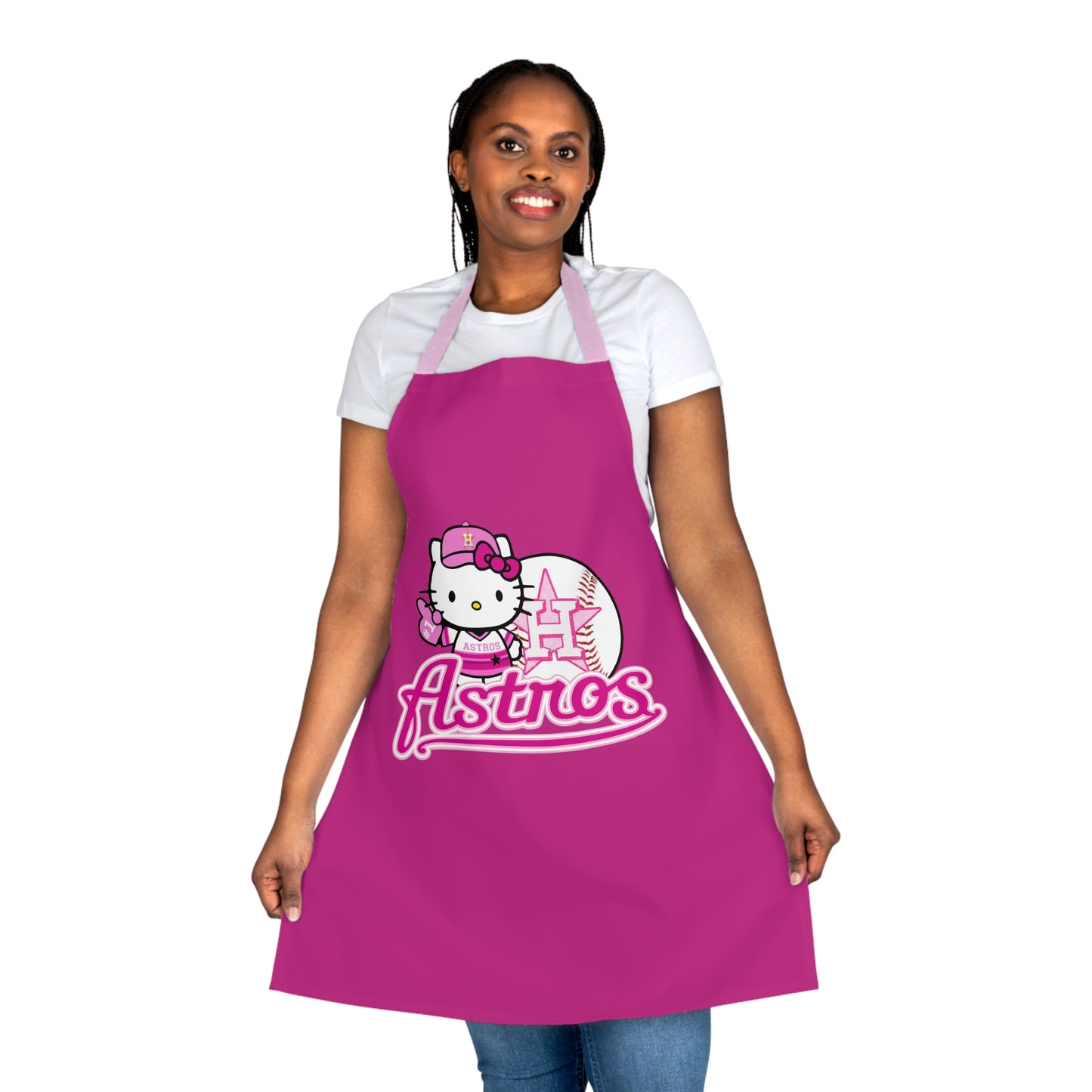 Astros Kitty Apron, 5-Color Straps (AOP)