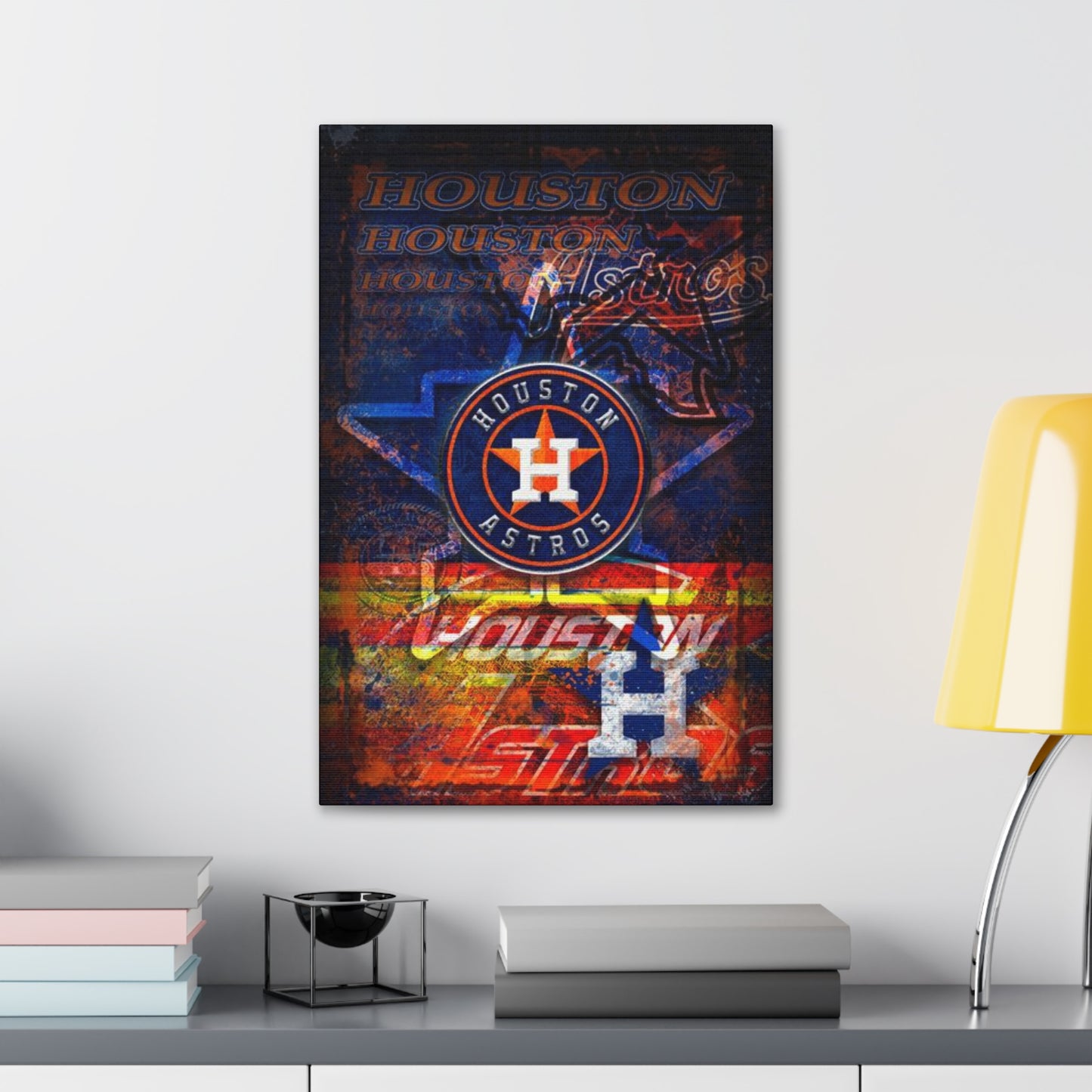 Astros - Houston - Canvas Gallery Wrap