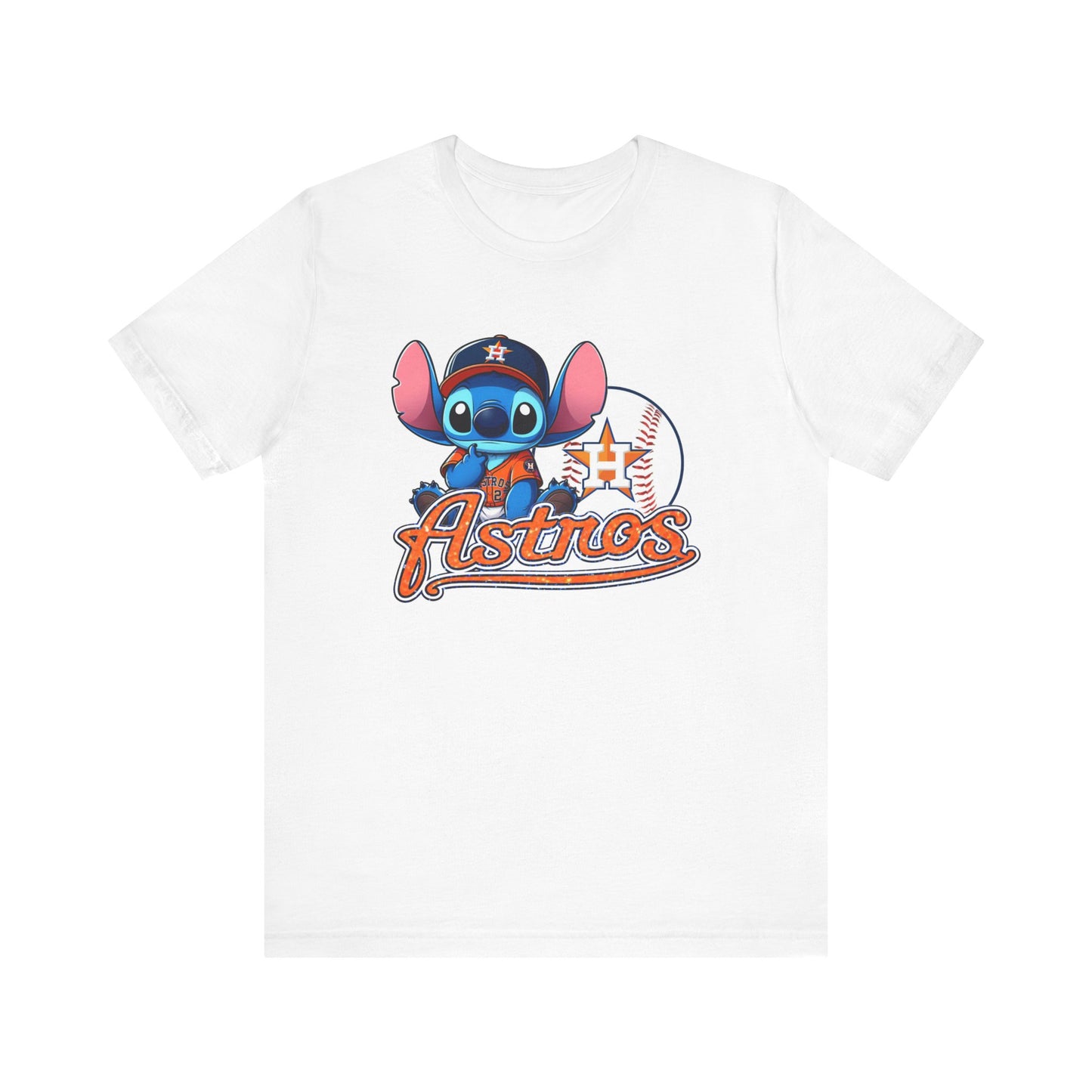 Astros Houston Stich Unisex Short Sleeve Tee