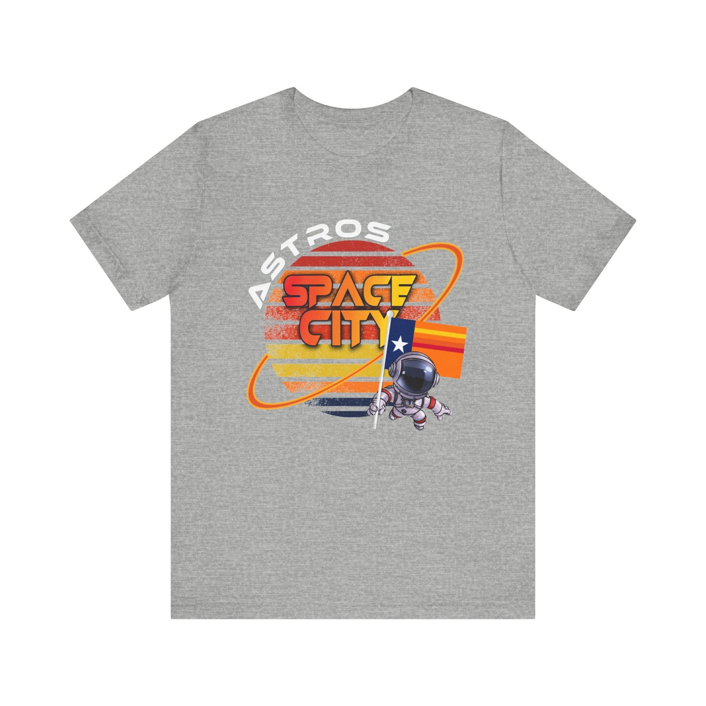 Astros Space City Unisex Jersey Short Sleeve Tee