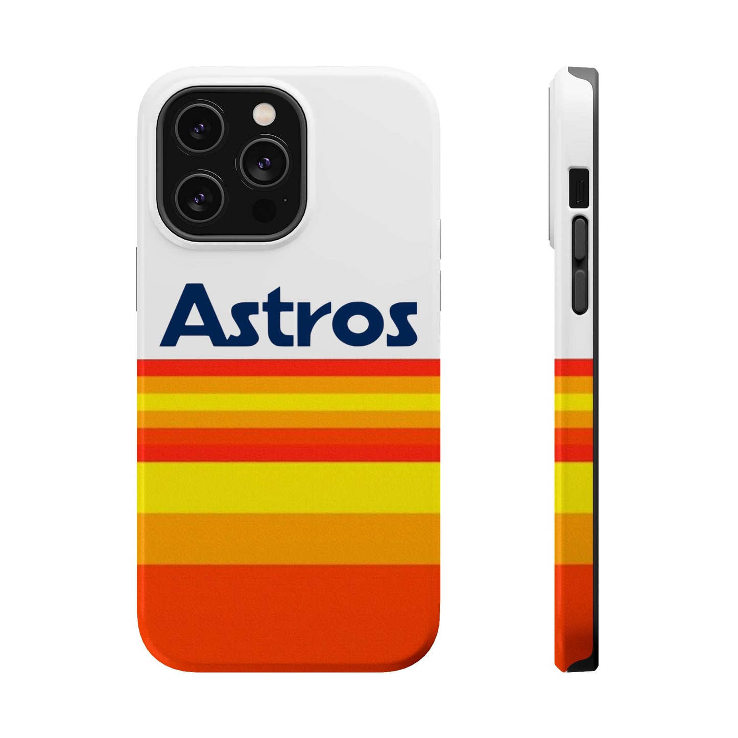 Astros - RETRO - STRIPES - MagSafe Tough Cases