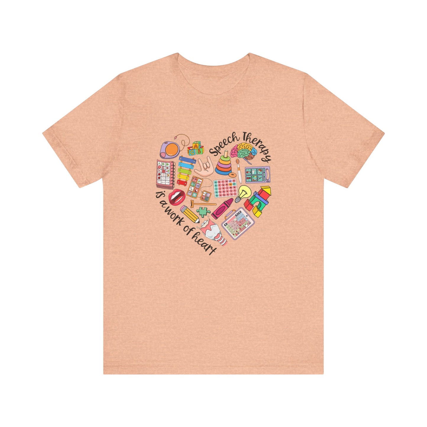 Speech therapy  Houston - Unisex Short Sleeve Tee