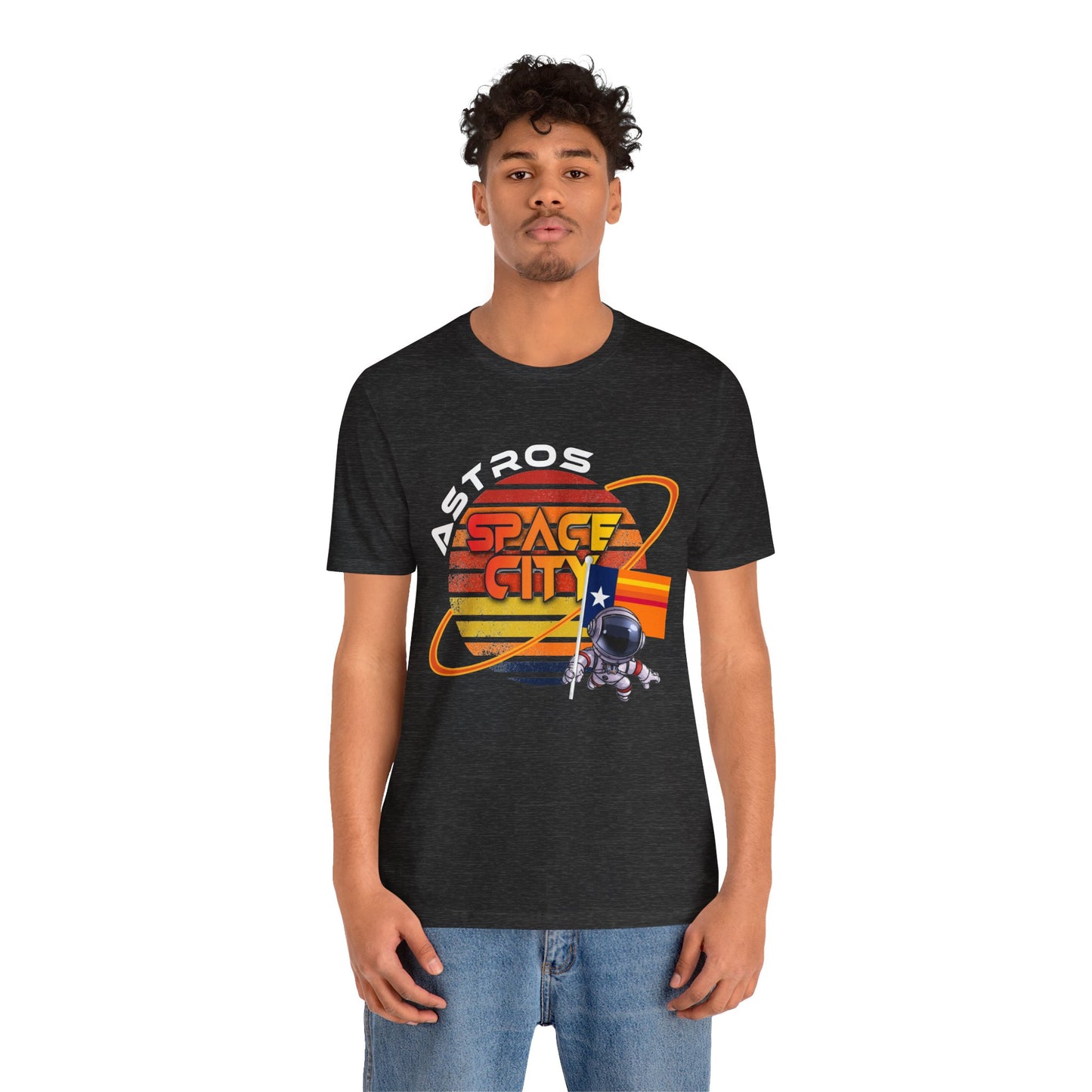 Astros Space City Unisex Jersey Short Sleeve Tee