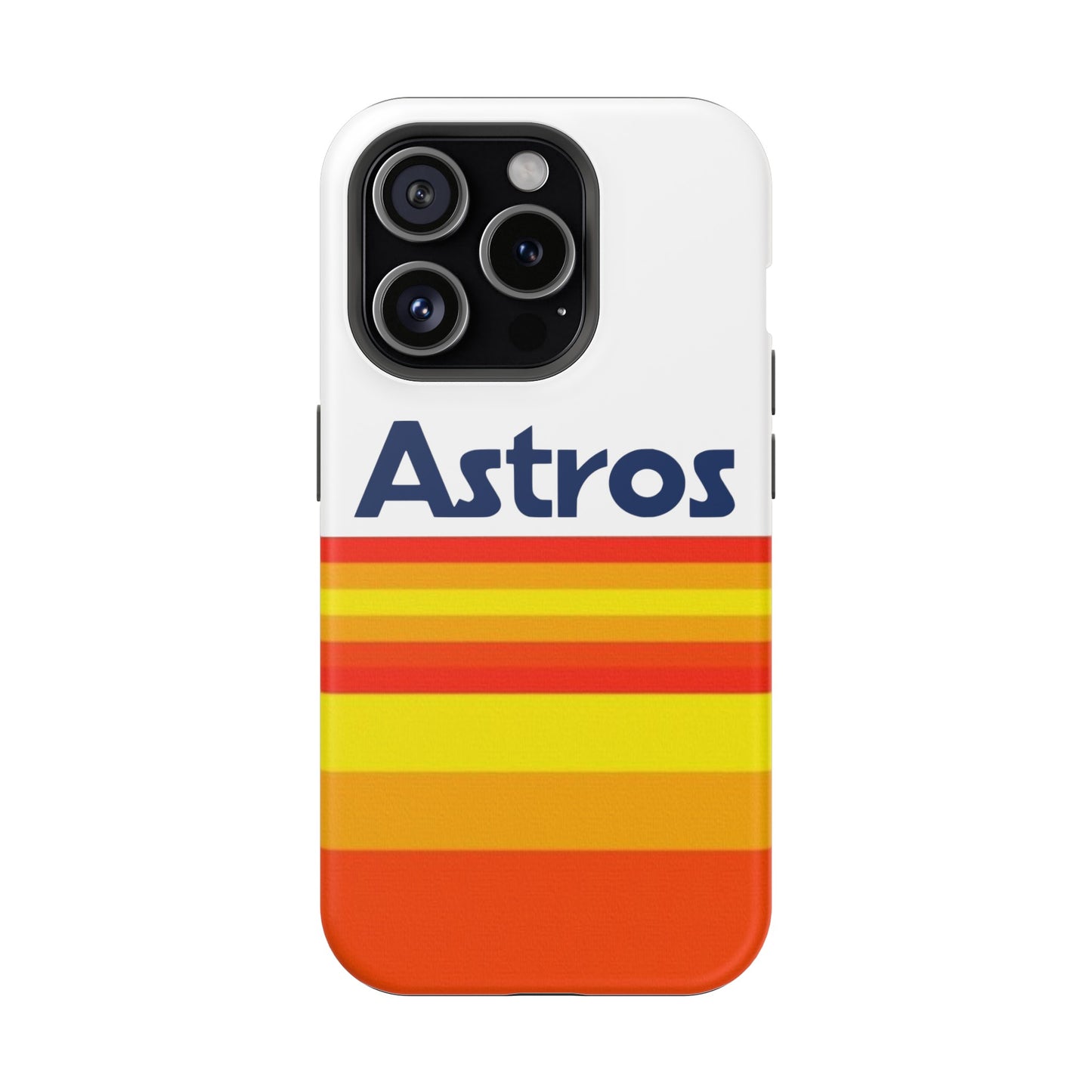 Astros - RETRO - STRIPES - MagSafe Tough Cases