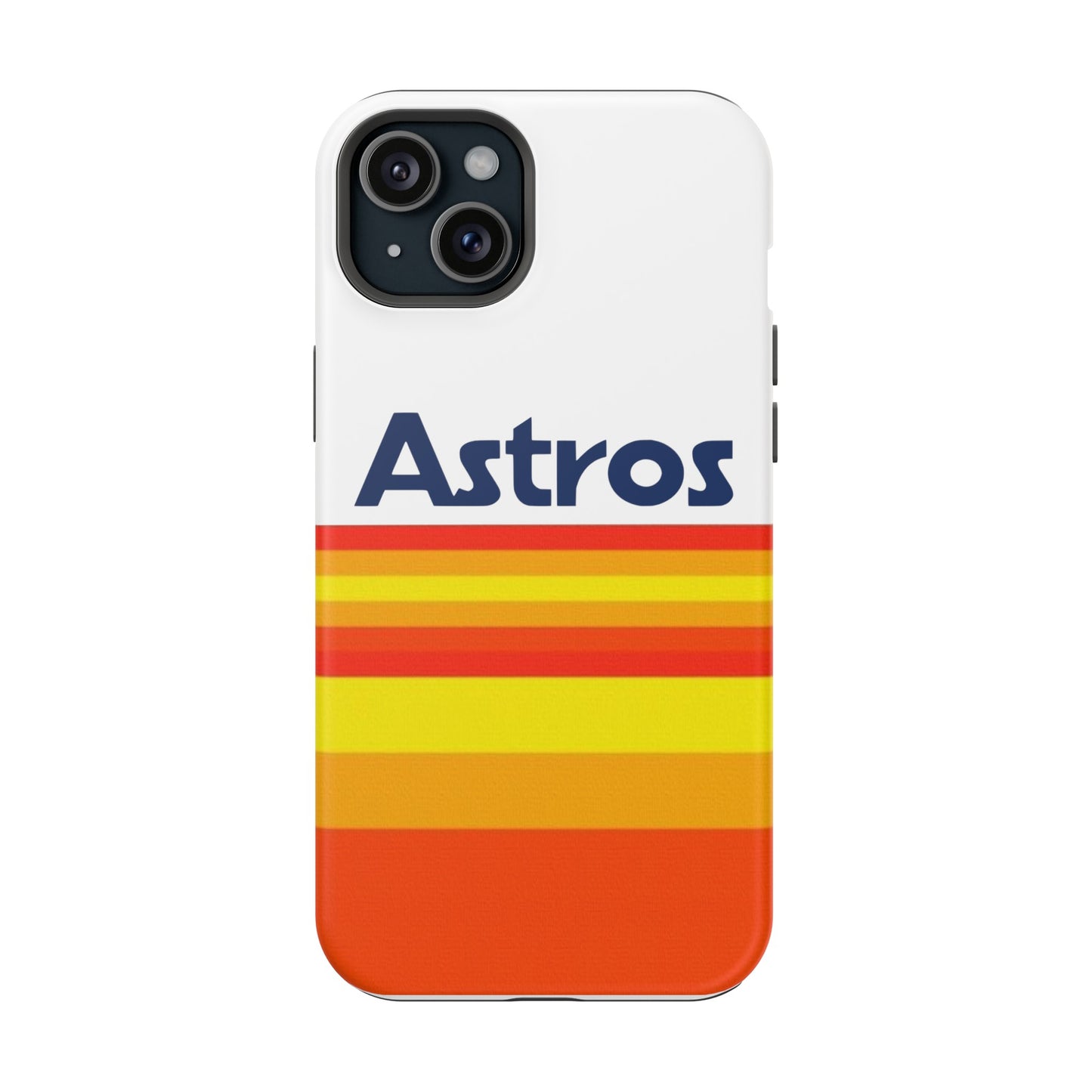 Astros - RETRO - STRIPES - MagSafe Tough Cases