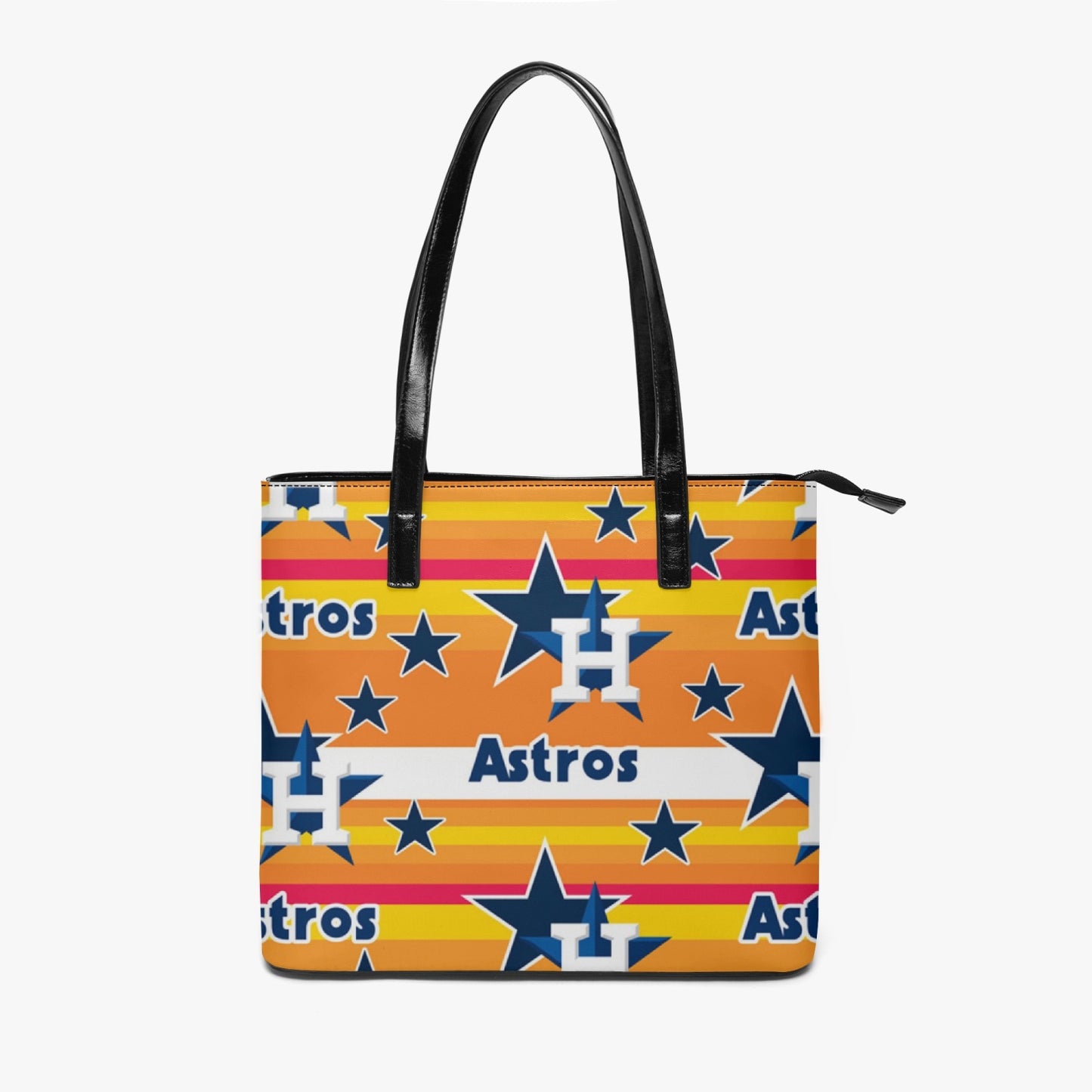 Astros Tote Purse with Zipper