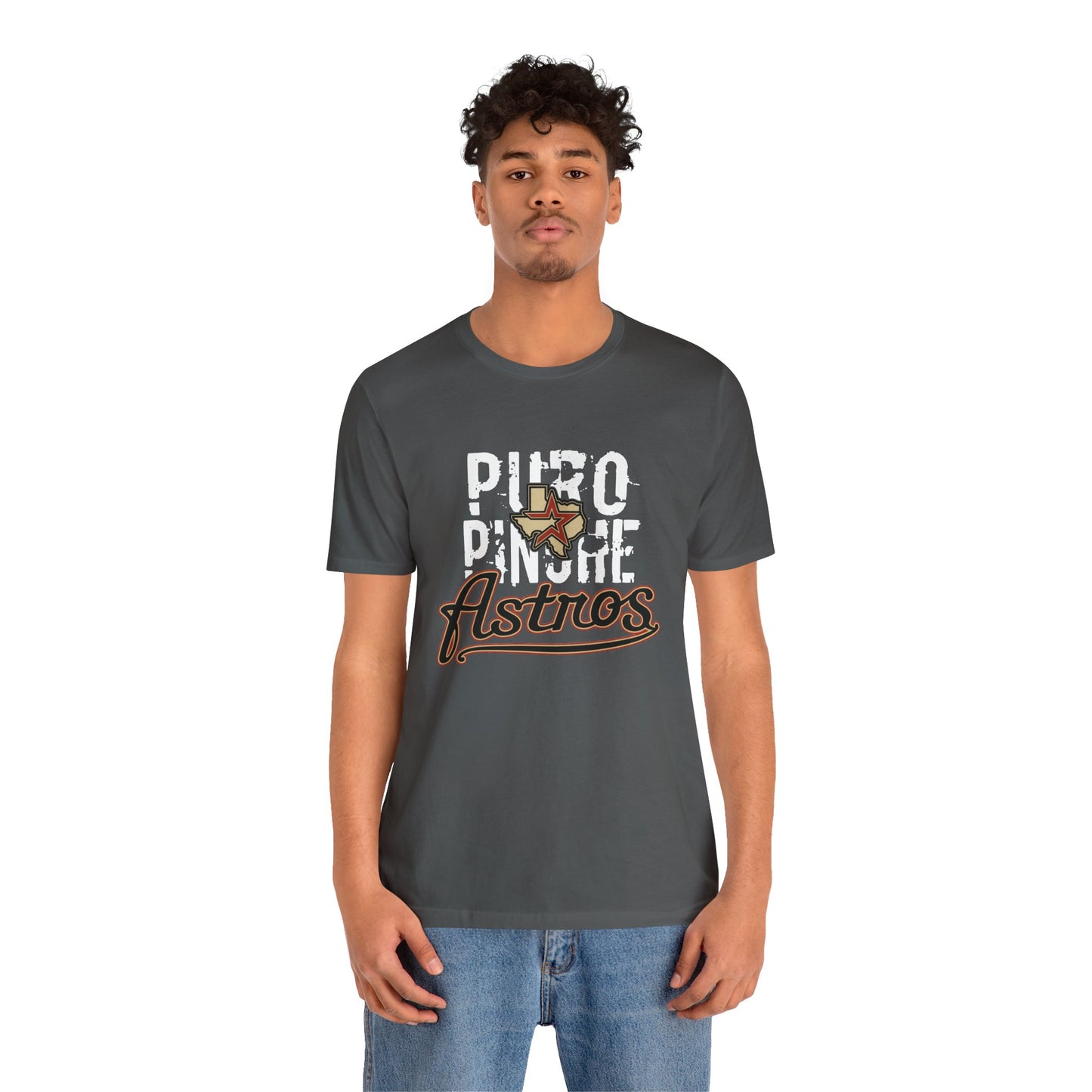 Puro Pinche Astros Unisex Jersey Short Sleeve Tee