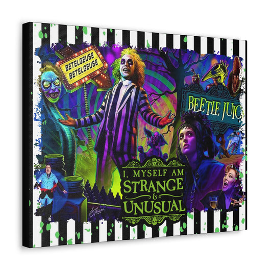 Beetlejuice Canvas Canvas Gallery Wrap