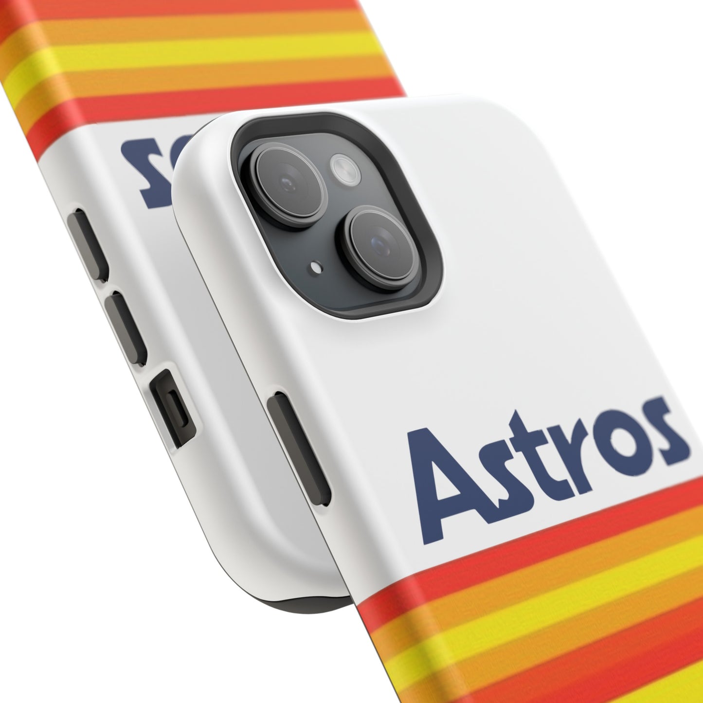 Astros - RETRO - STRIPES - MagSafe Tough Cases