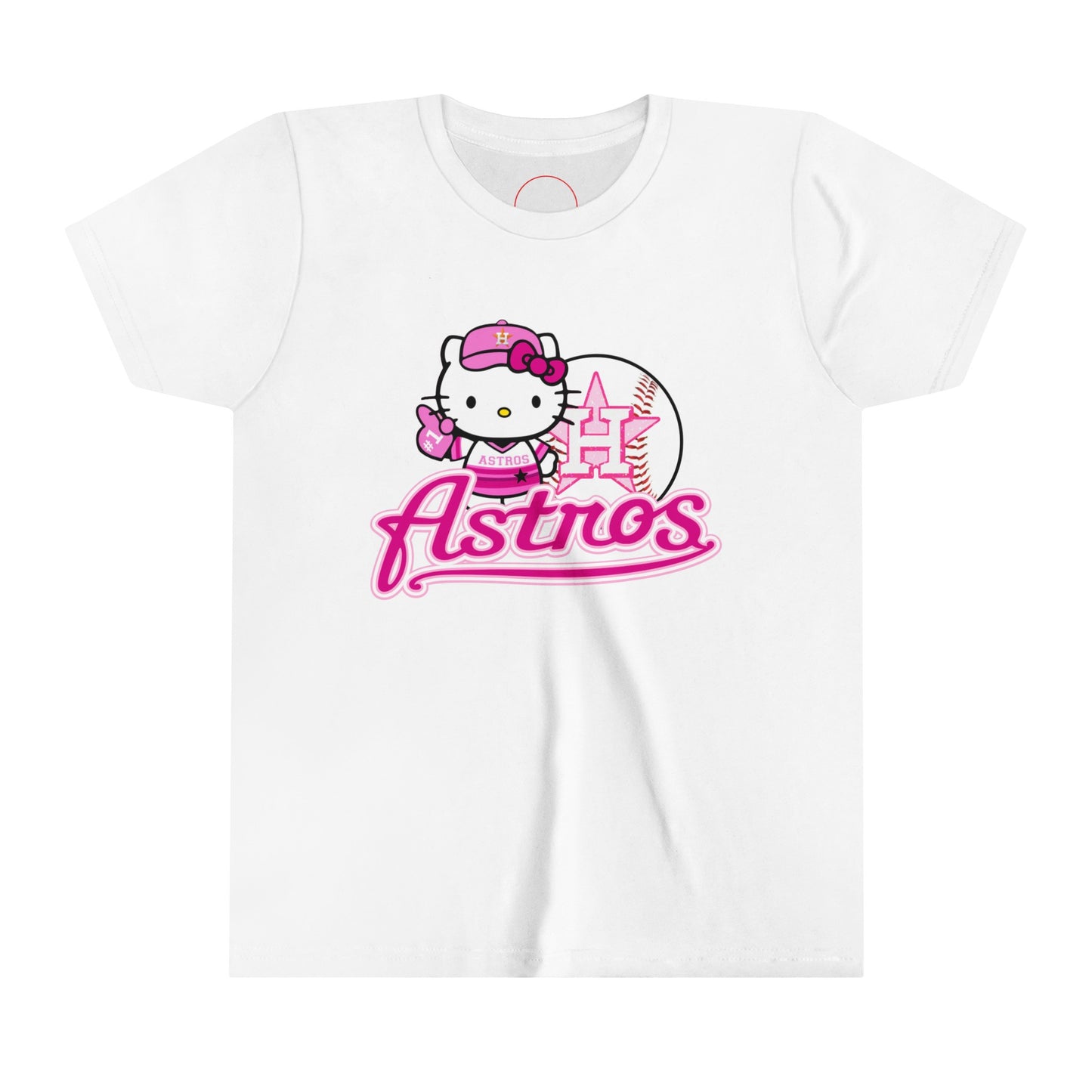 Astros Houston - Kitty Youth Short Sleeve Tee