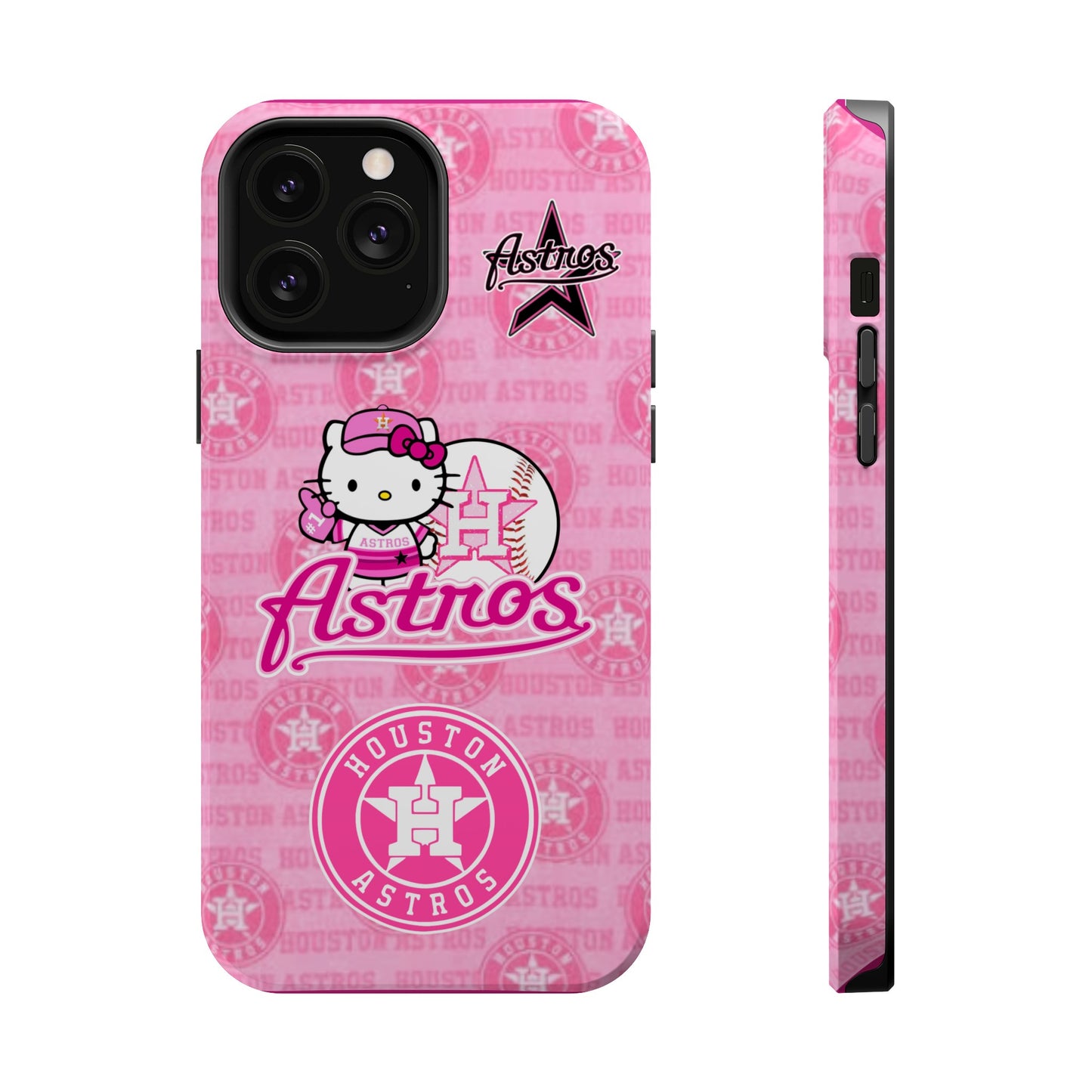 Astros - Pink Kitty - MagSafe Tough Cases