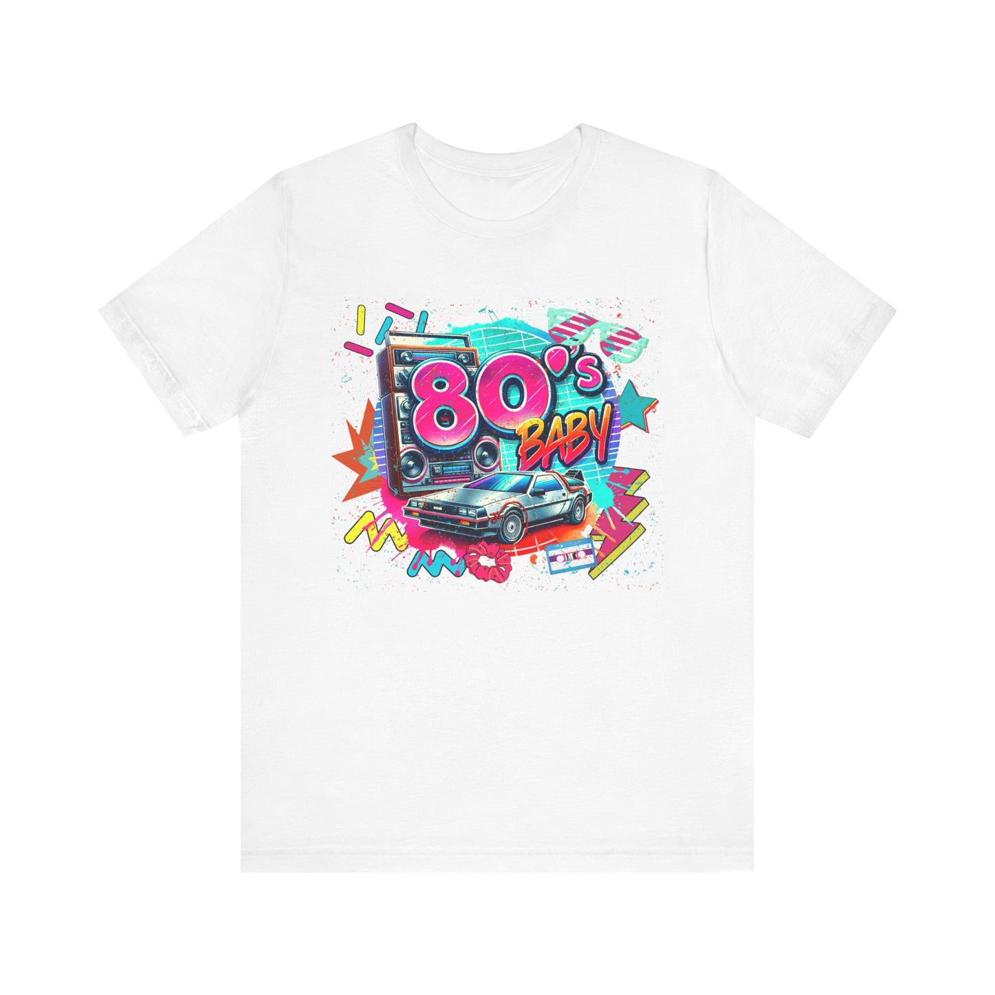 80s baby Unisex Jersey Short Sleeve Tee