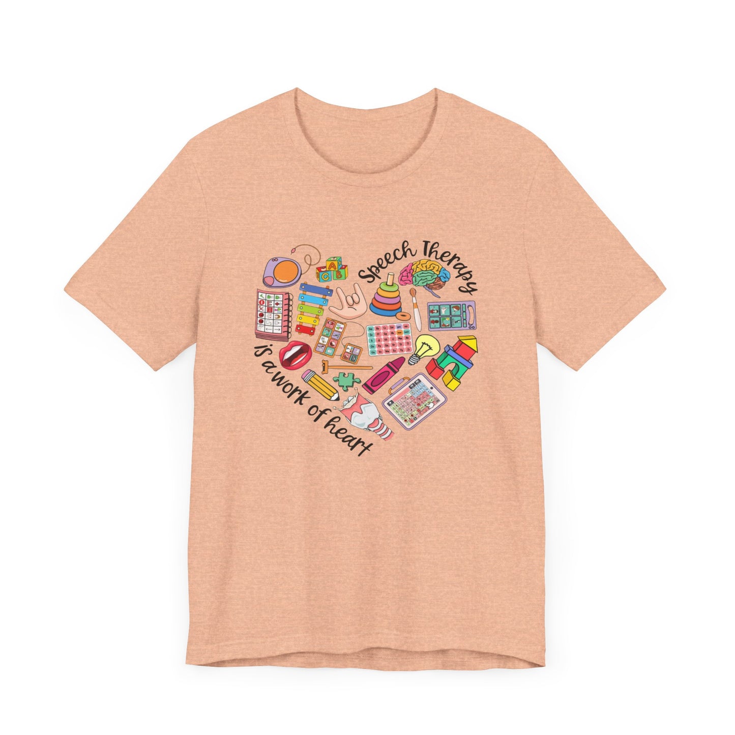 Speech therapy  Houston - Unisex Short Sleeve Tee