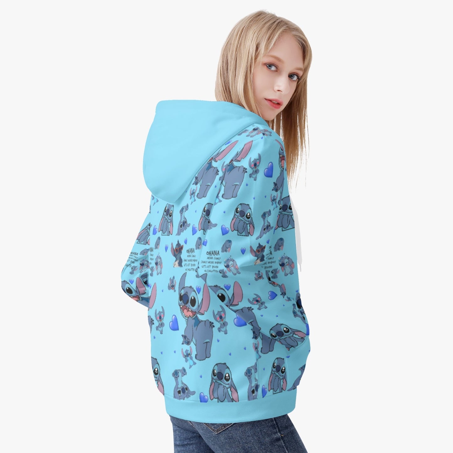 STITCH Full Zip Up Hoodie