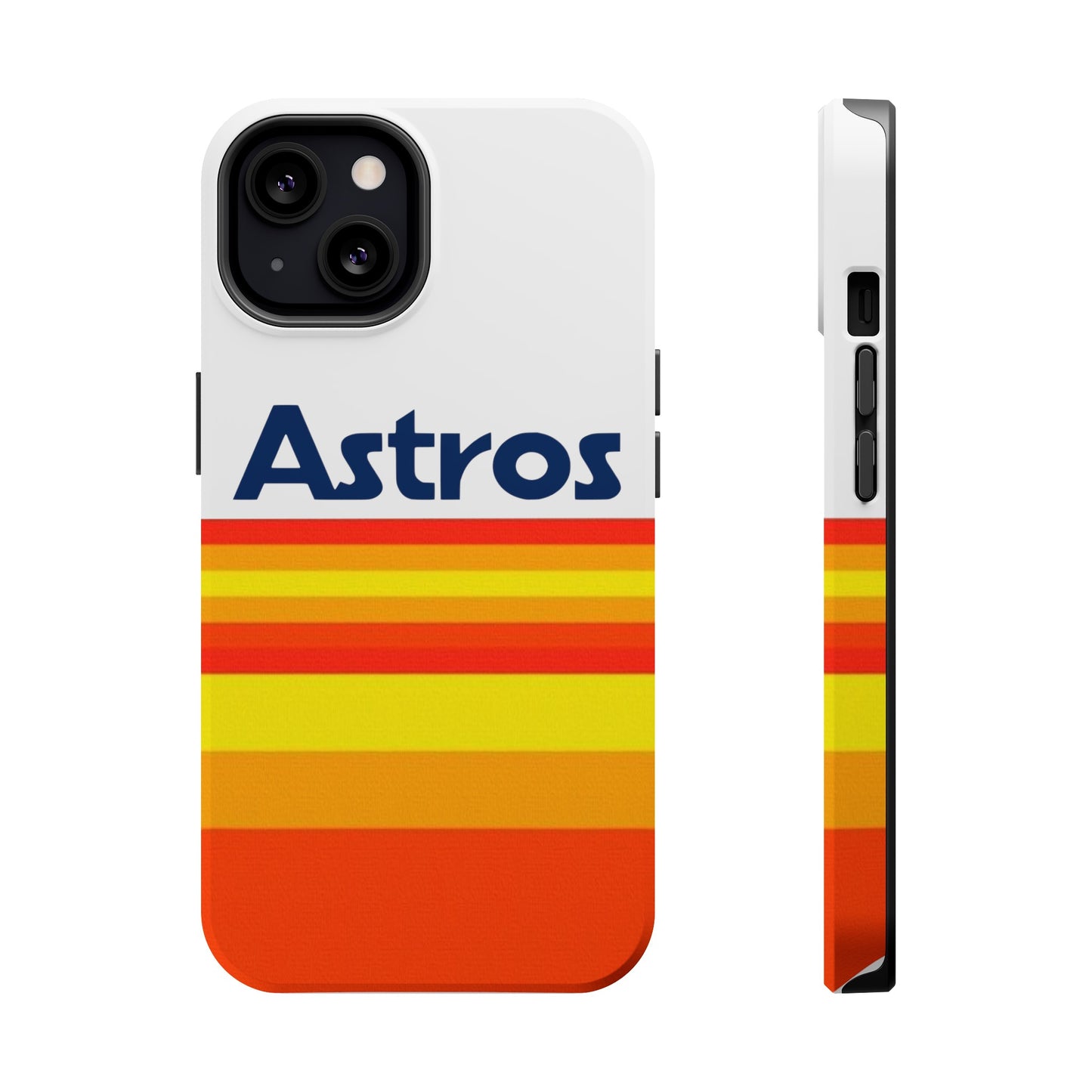 Astros - RETRO - STRIPES - MagSafe Tough Cases