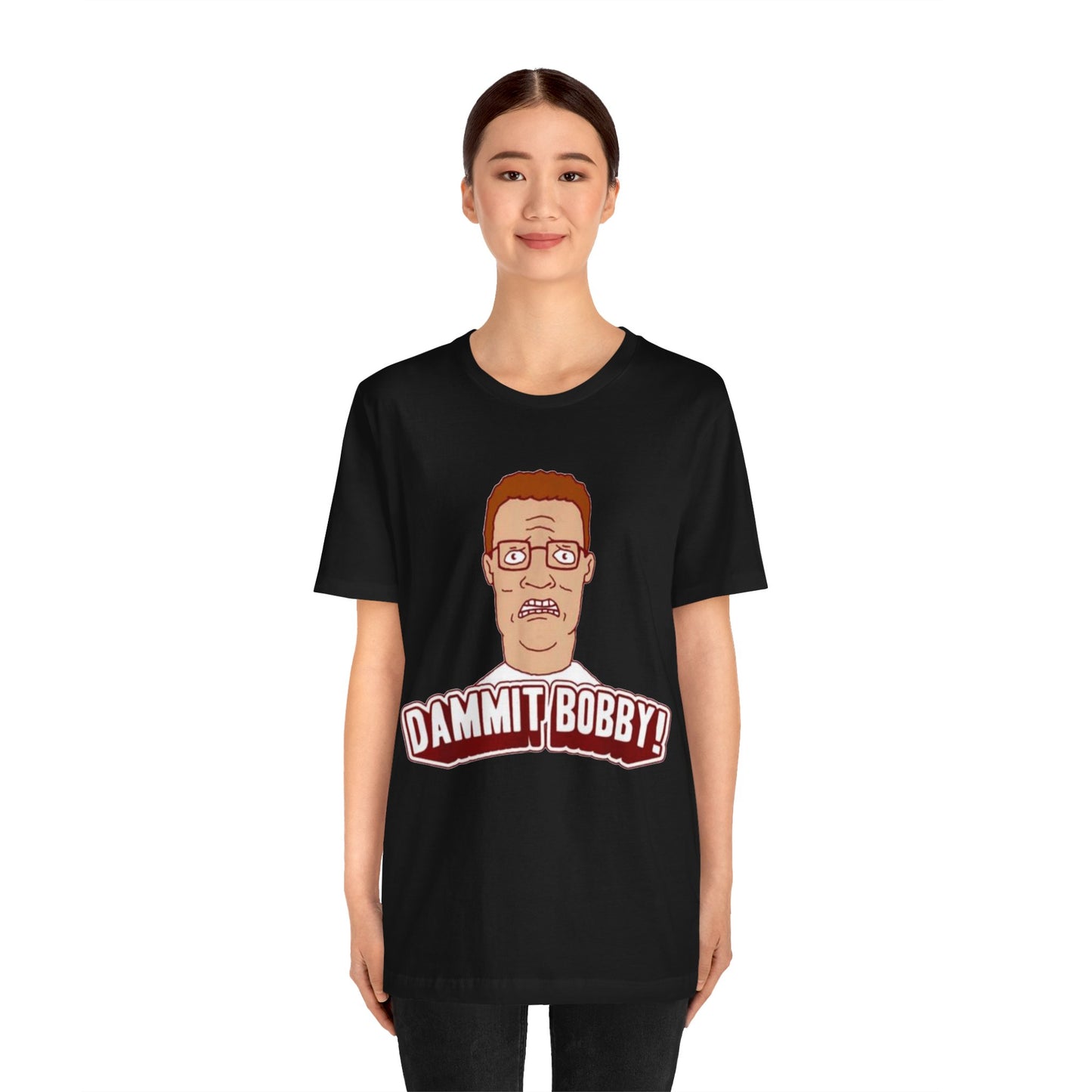 King of the Hill themed Unisex Jersey Short Sleeve Tee