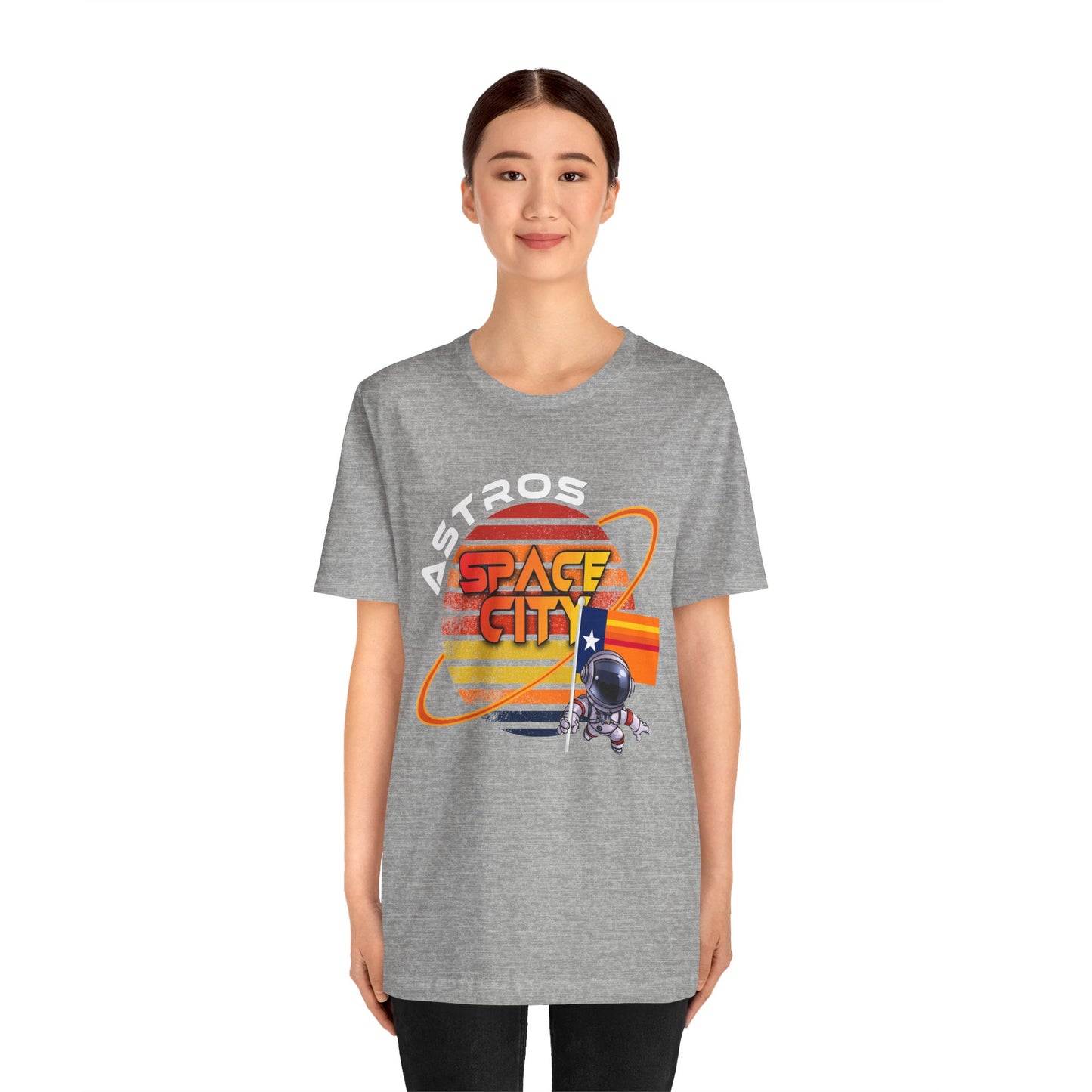 Astros Space City Unisex Jersey Short Sleeve Tee