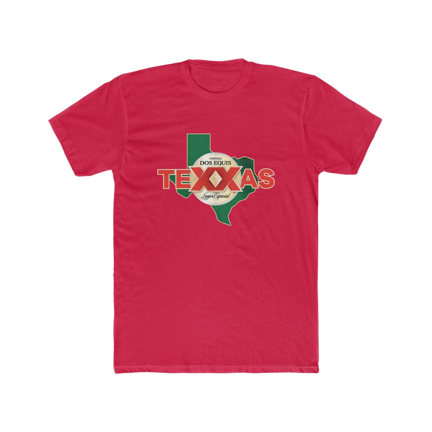 Texas Dos XX Shirt - Dos Equis Shirt - Texxas - Cotton Crew Tee