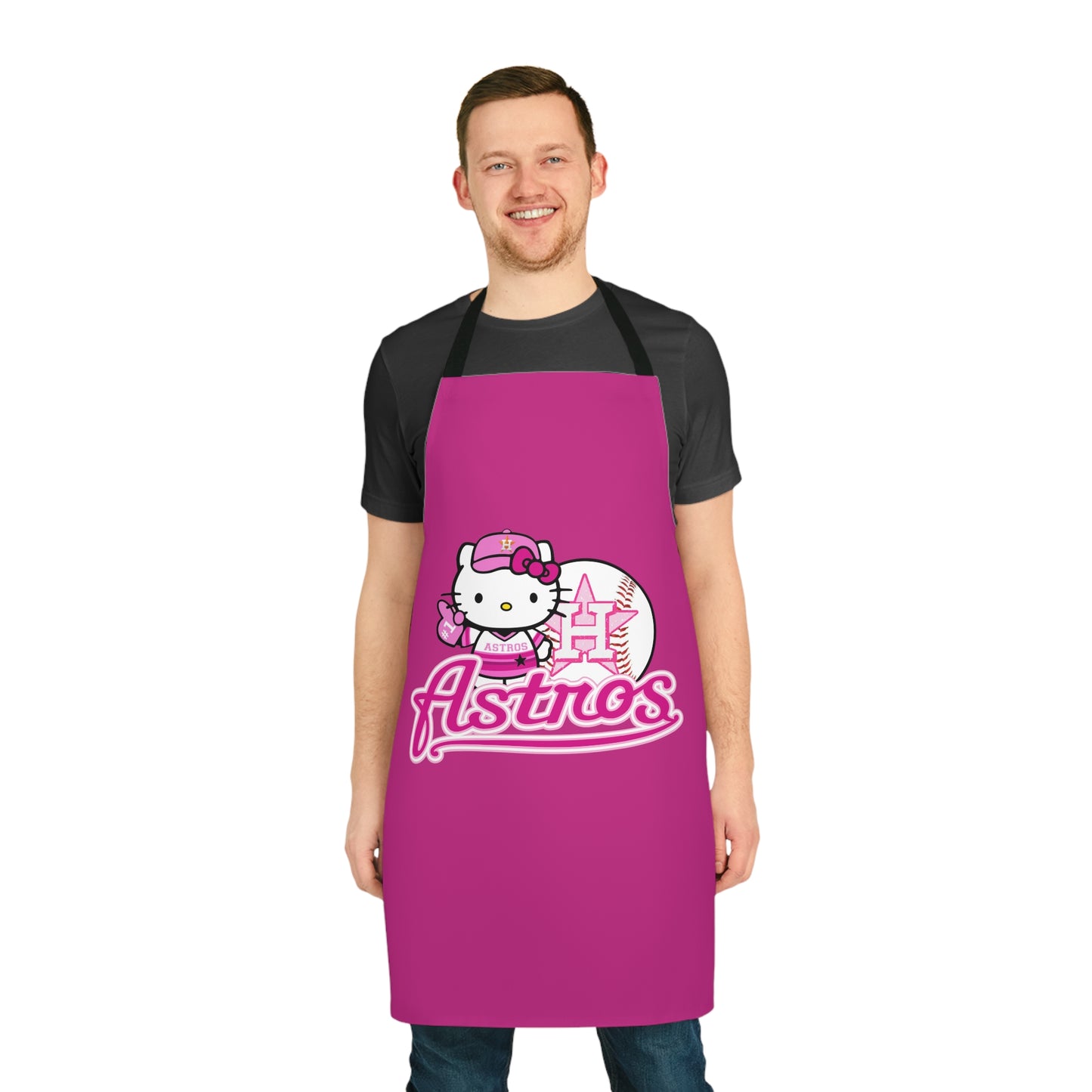 Astros Kitty Apron, 5-Color Straps (AOP)