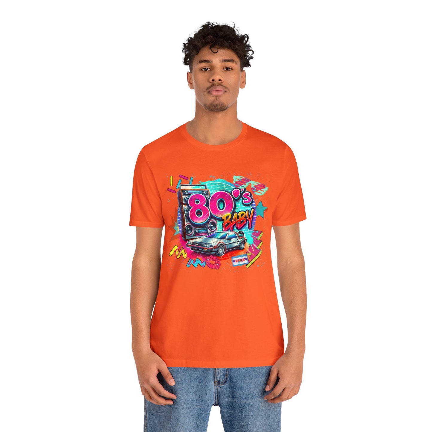 80s baby Unisex Jersey Short Sleeve Tee