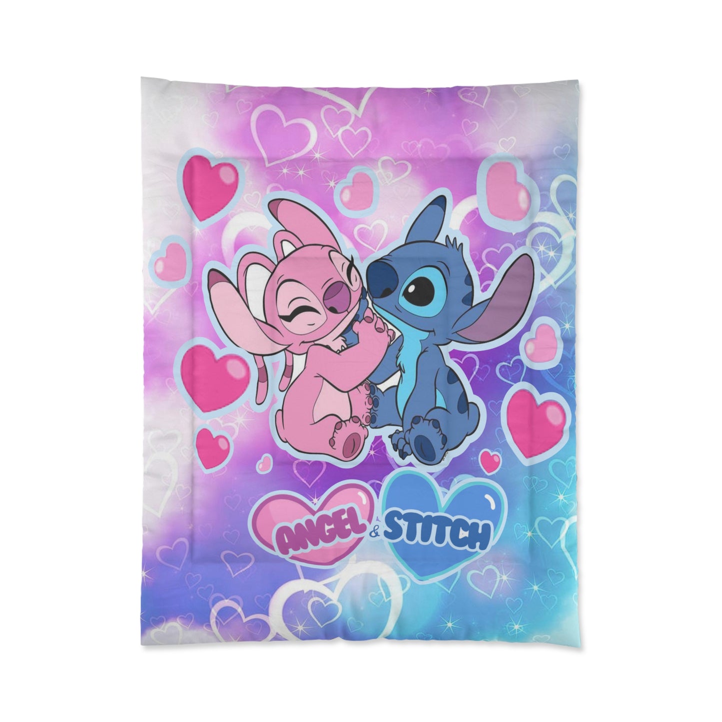 Stitch and Angel Comforter