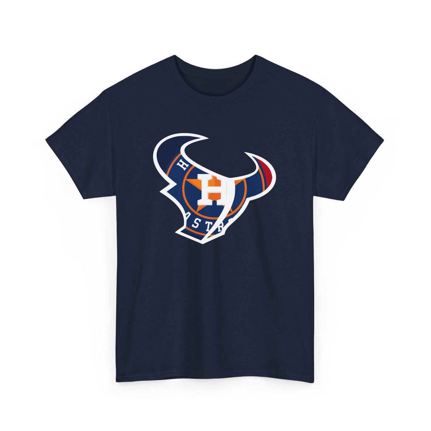 Houston COMBINED LOGO - Unisex Heavy Cotton Tee