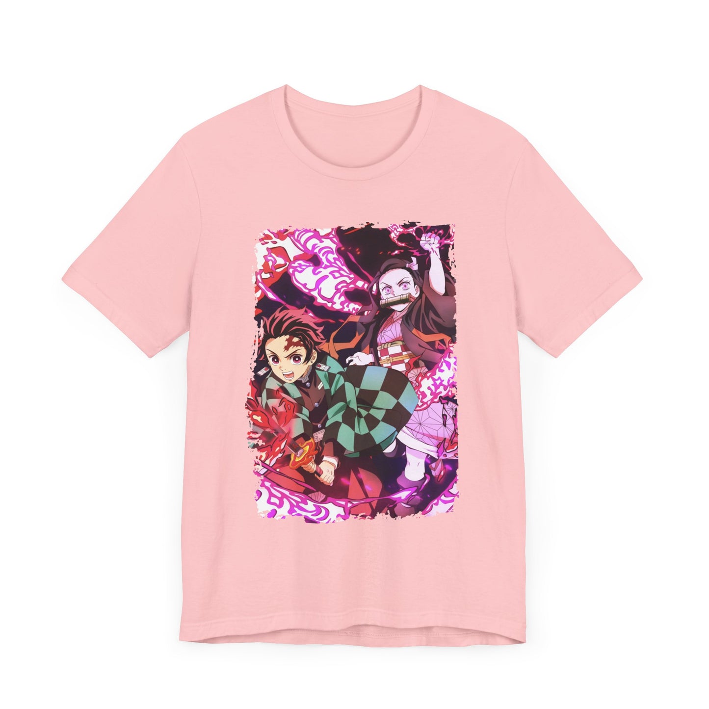 Nezuko and Tanjiro - Demon Slayer - Short Sleeve Tee