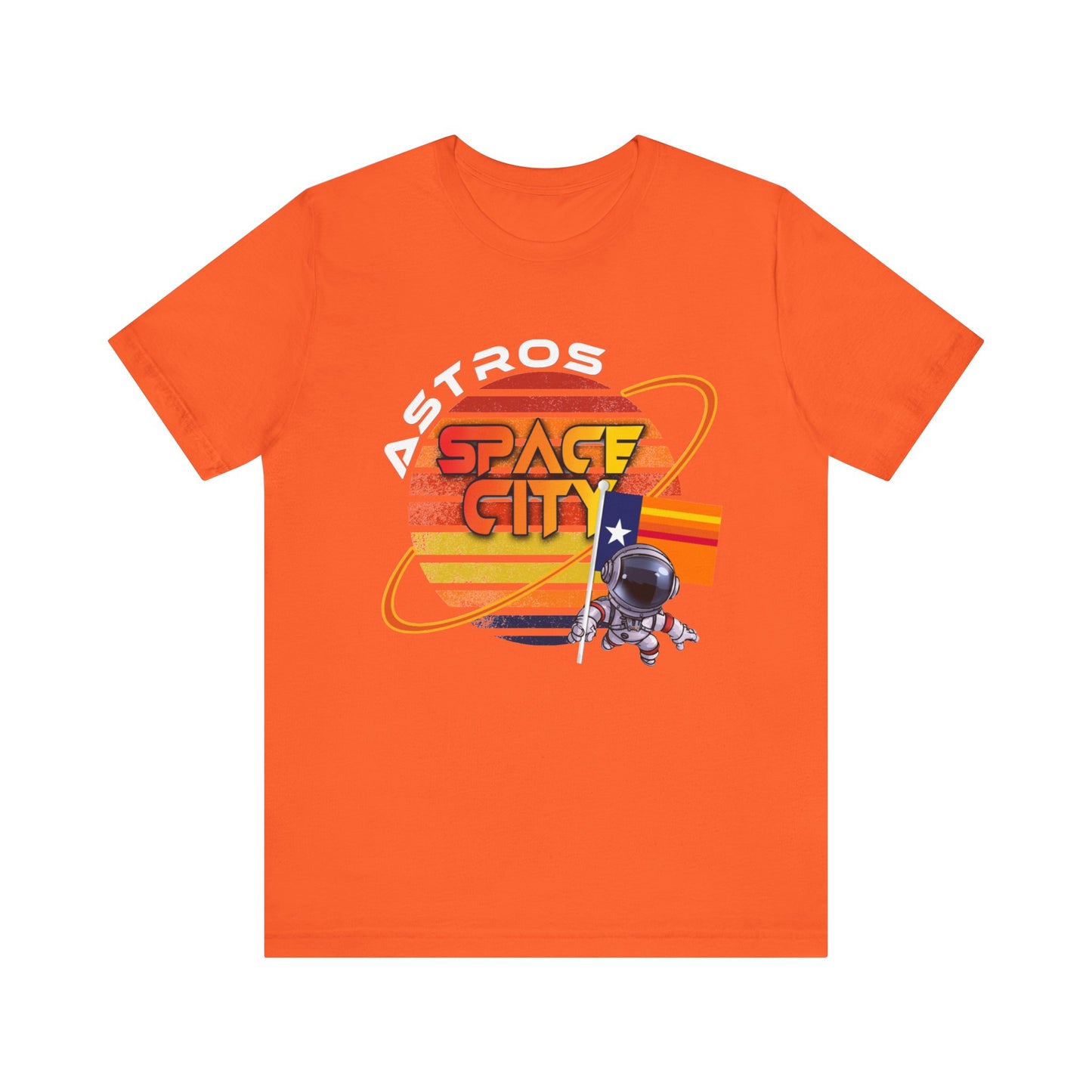 Astros Space City Unisex Jersey Short Sleeve Tee