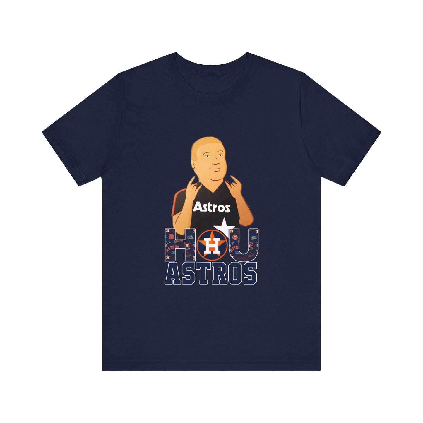 Astros Bobby Hill Houston Unisex Jersey Short Sleeve Tee