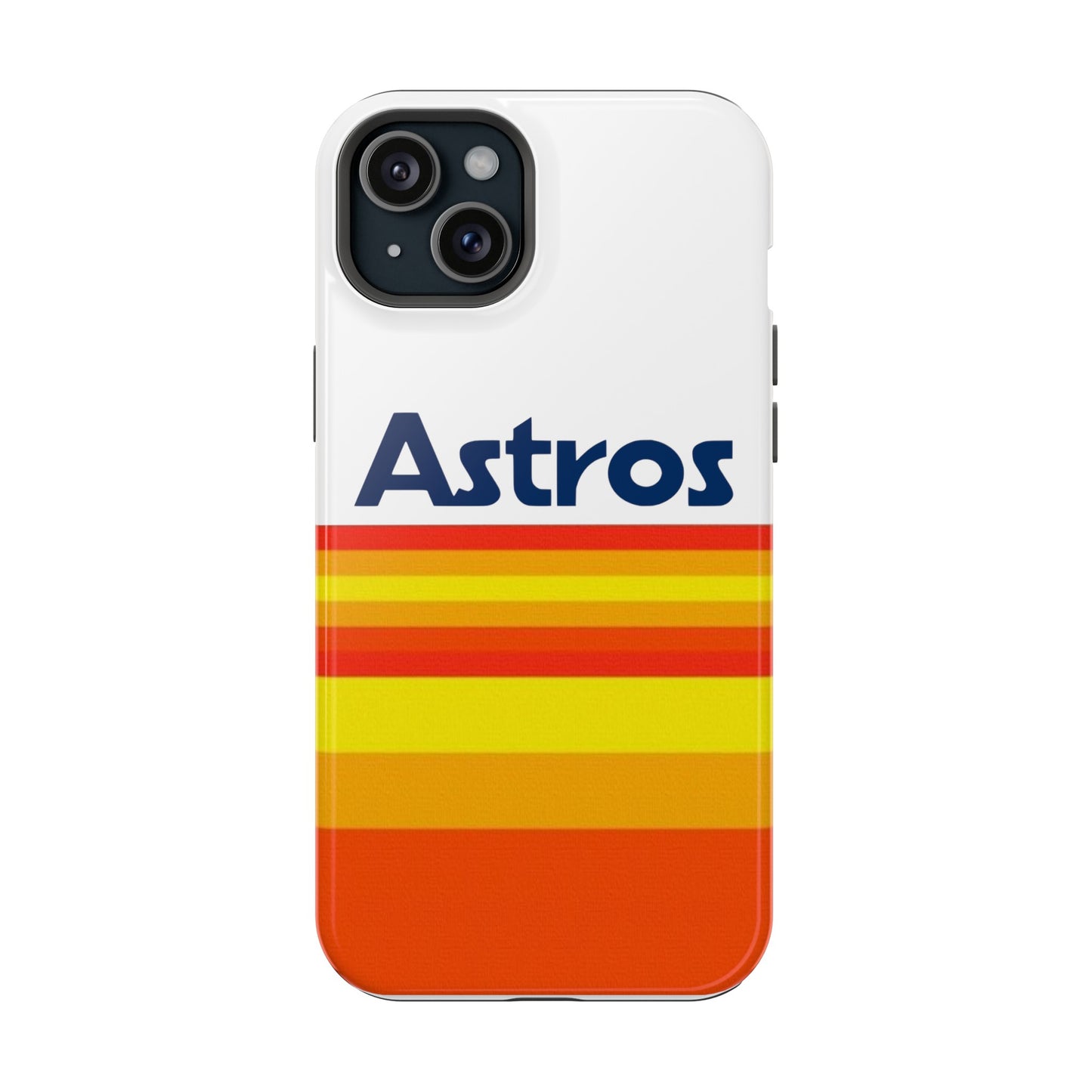 Astros - RETRO - STRIPES - MagSafe Tough Cases