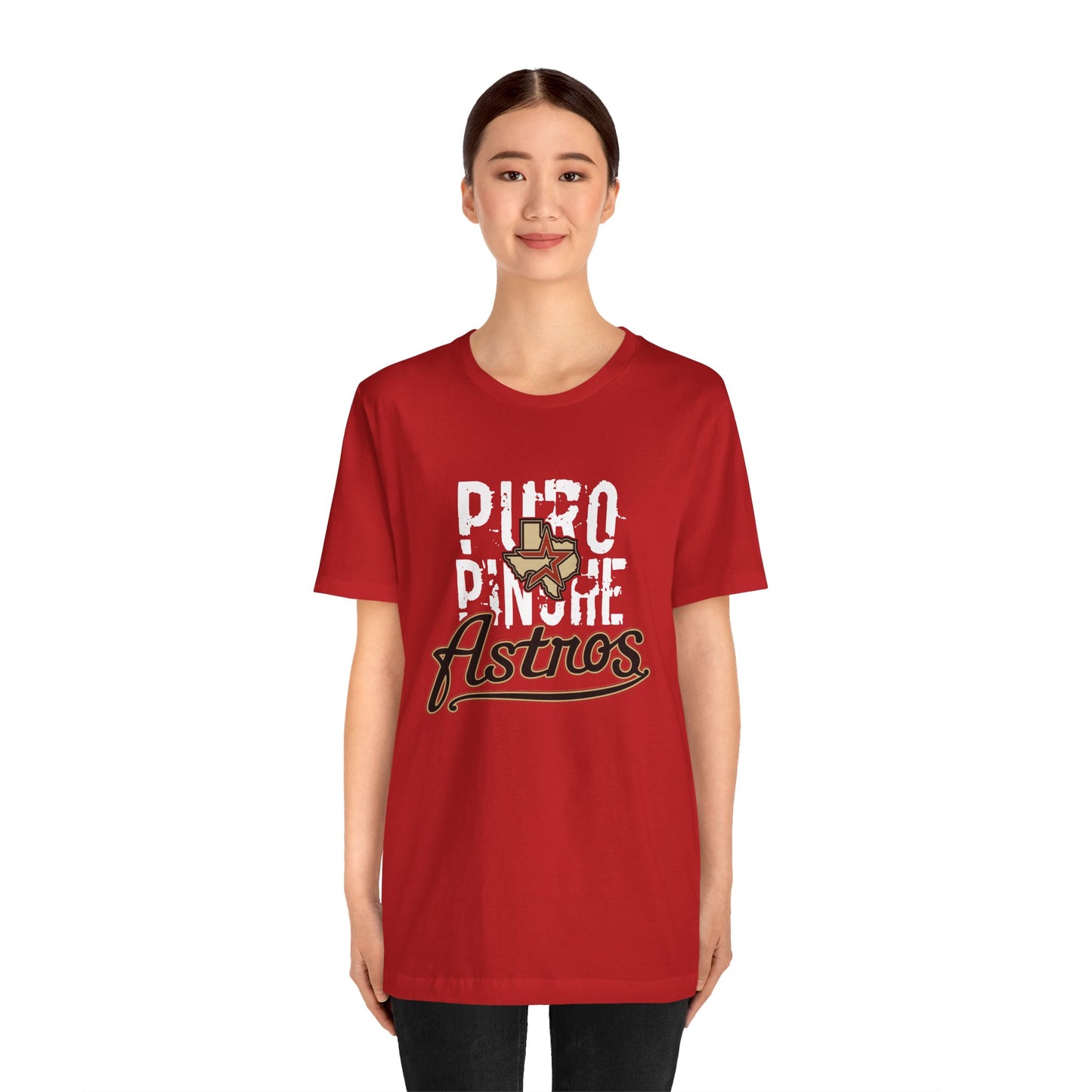 Puro Pinche Astros Unisex Jersey Short Sleeve Tee