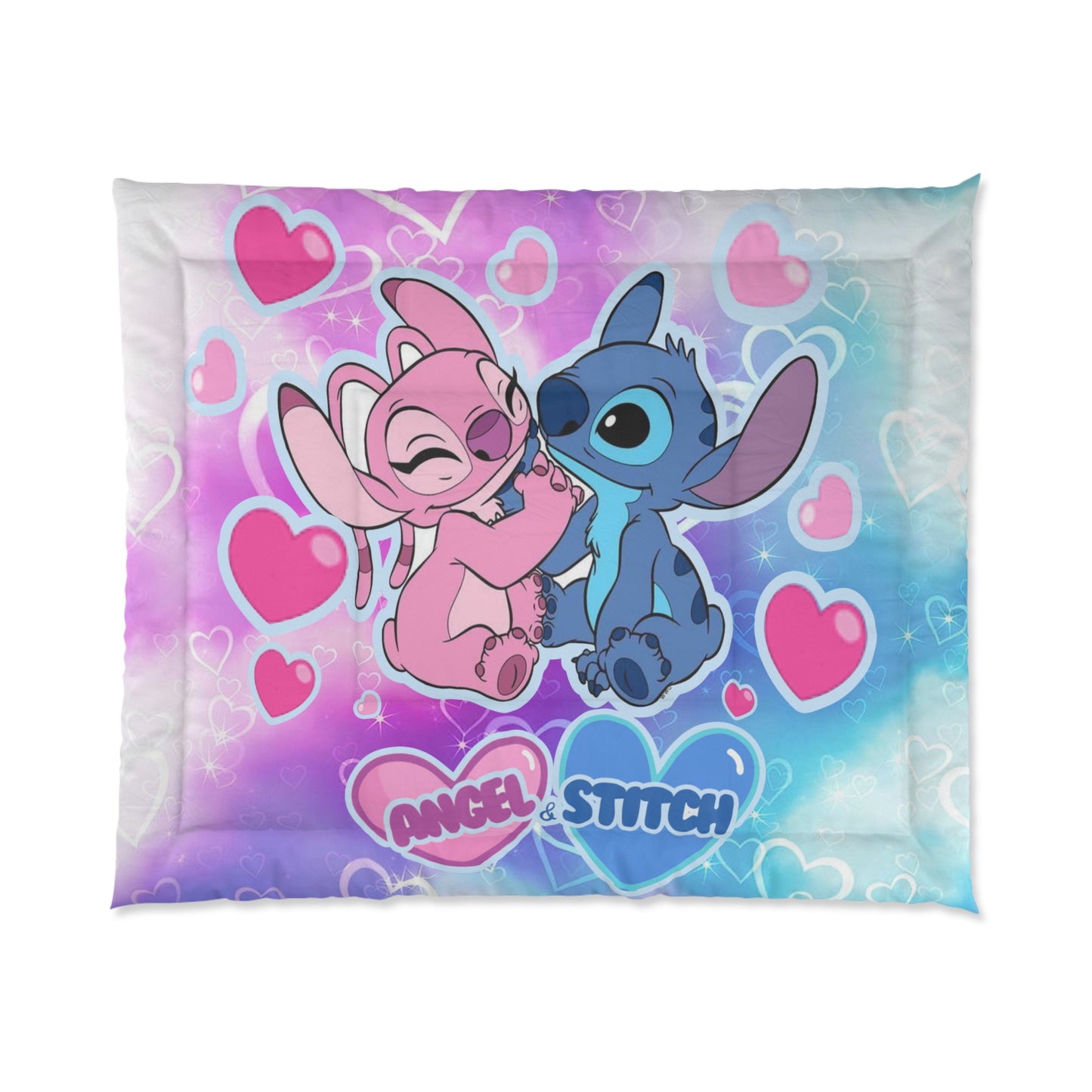 Stitch and Angel Comforter