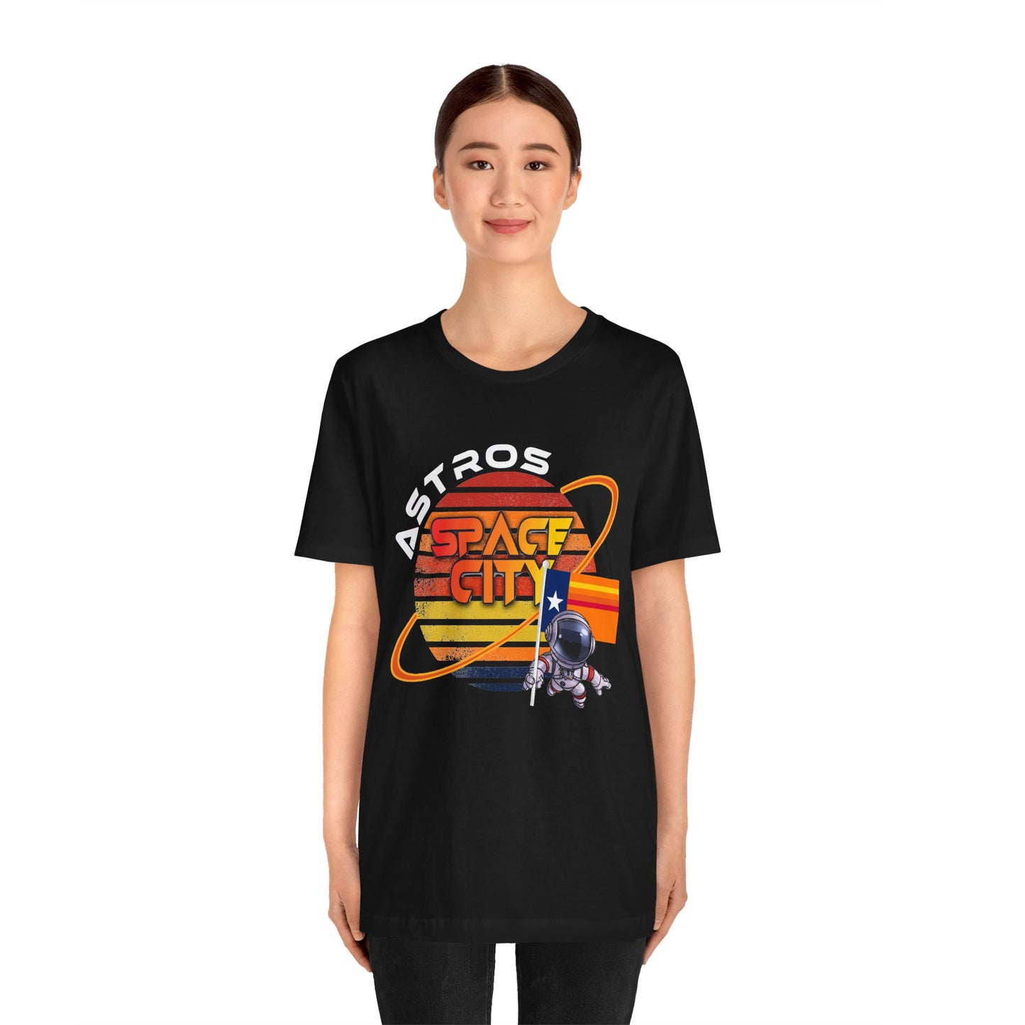 Astros Space City Unisex Jersey Short Sleeve Tee