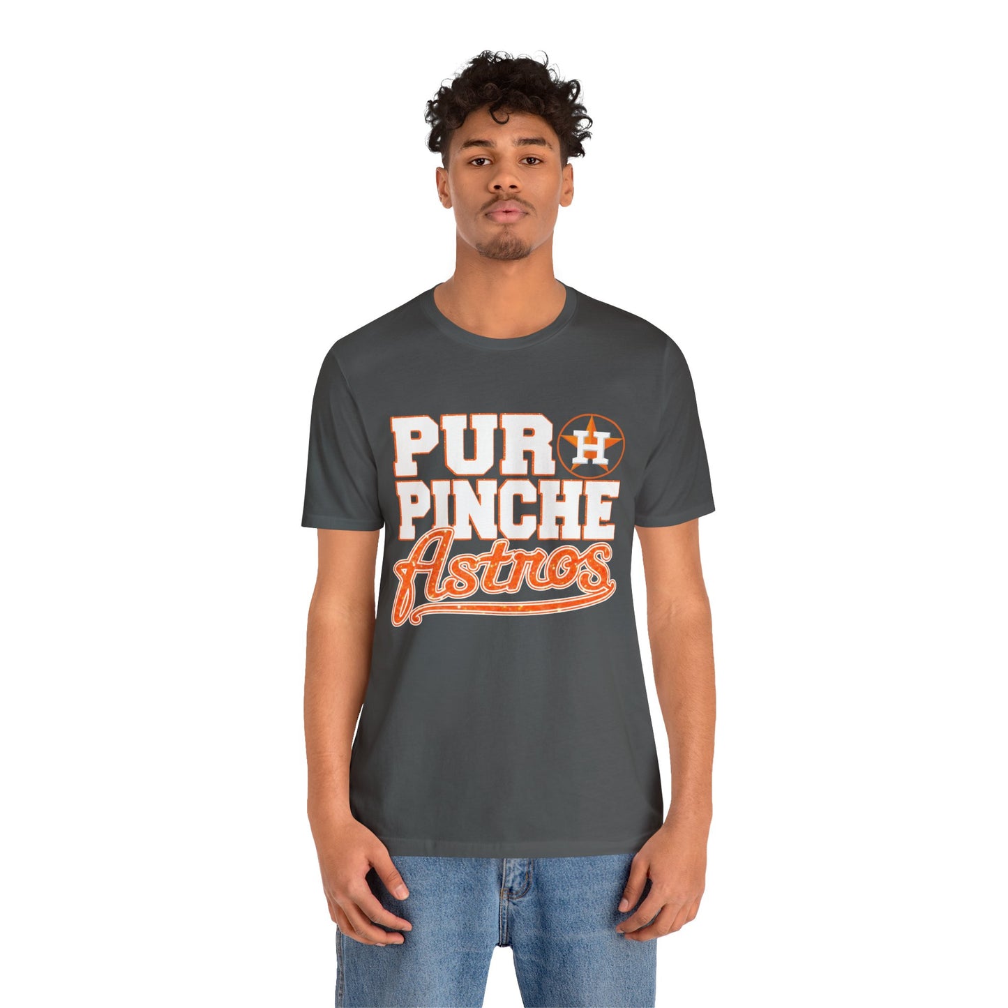 Puro Pinche Astros Houston Unisex Jersey Short Sleeve Tee