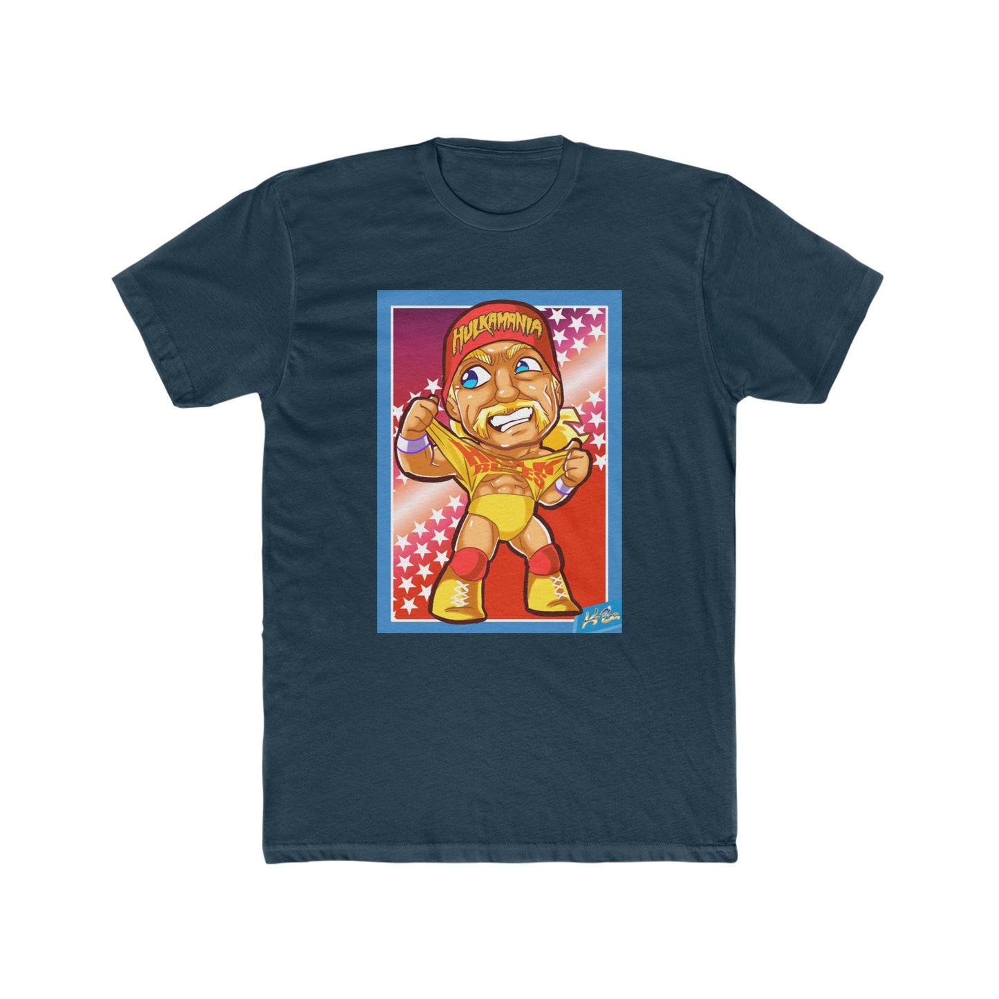 Hulk Hogan Men's Cotton Crew Tee