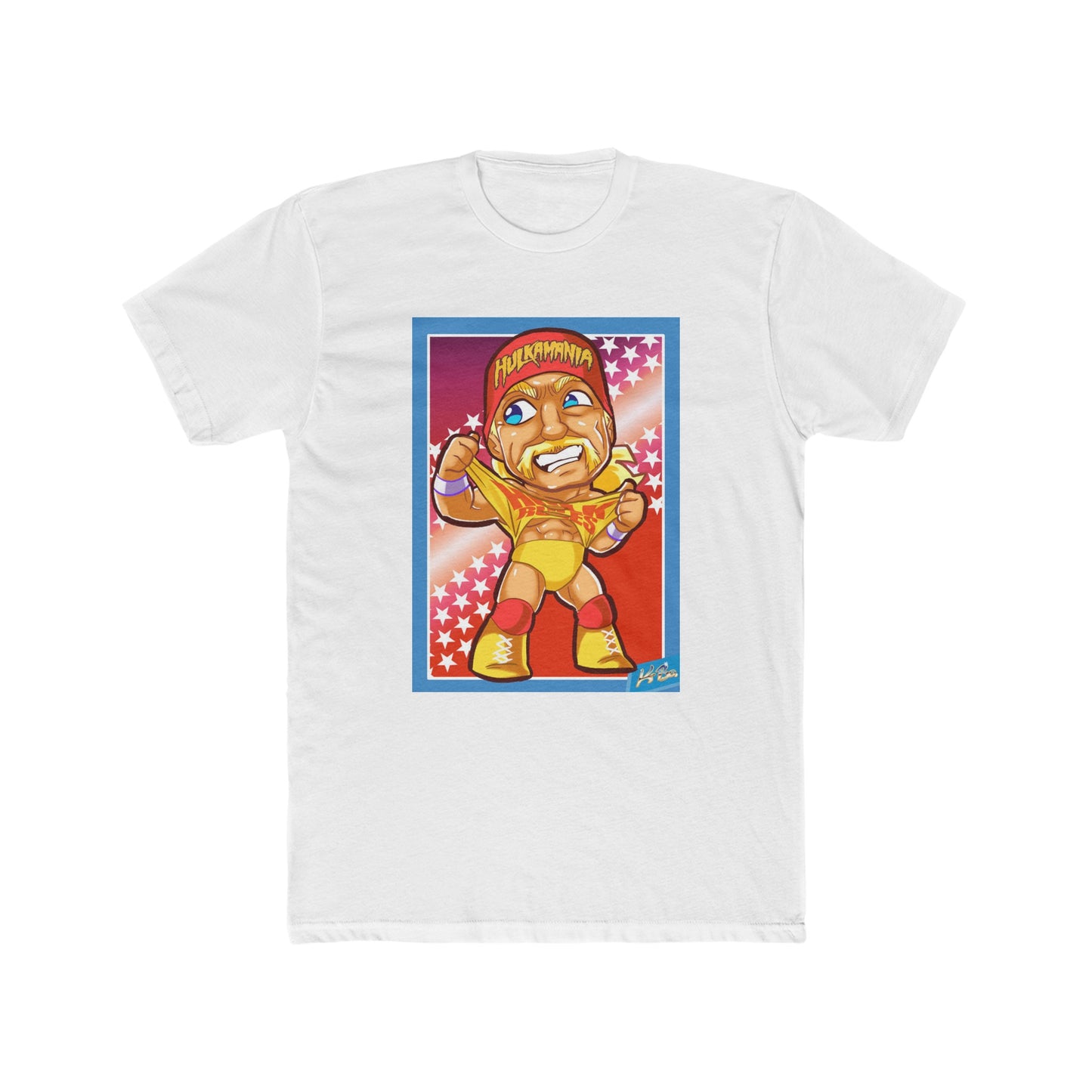 Hulk Hogan Men's Cotton Crew Tee