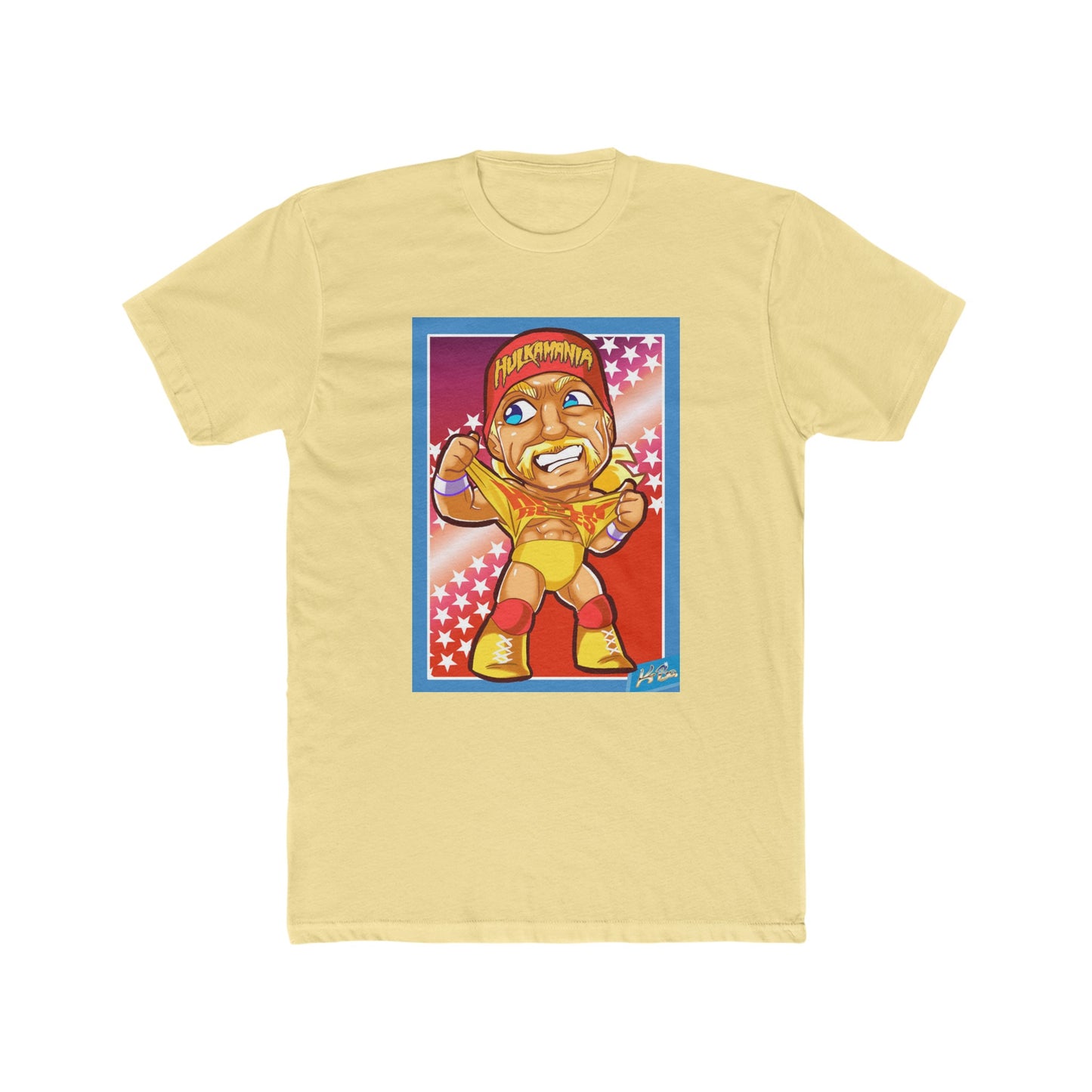 Hulk Hogan Men's Cotton Crew Tee