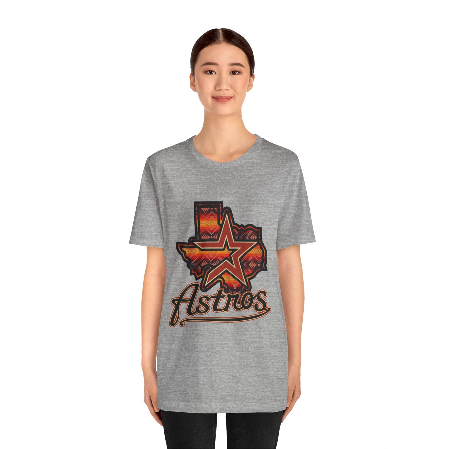 Astros - Texas - Star - Unisex Jersey Short Sleeve Tee