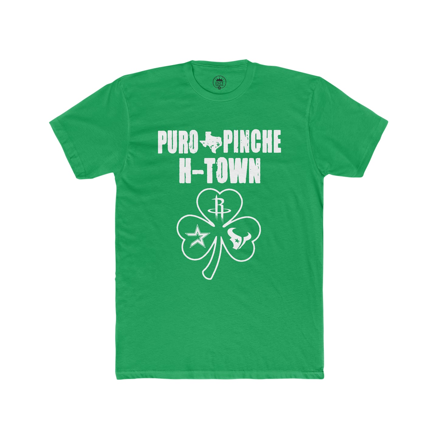 Puro Pinche H-Town Men's Cotton Crew Tee