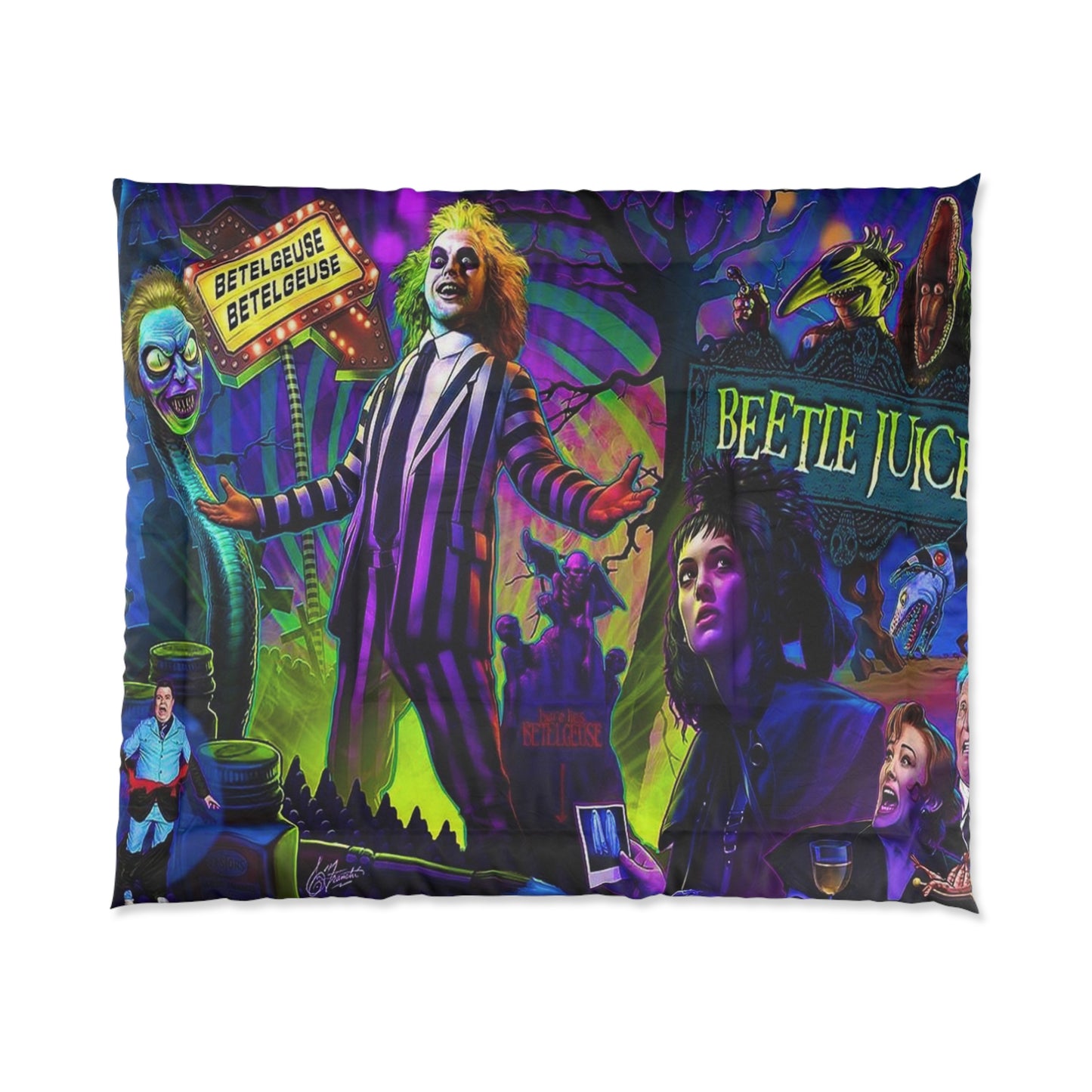 Beetlejuice Comforter