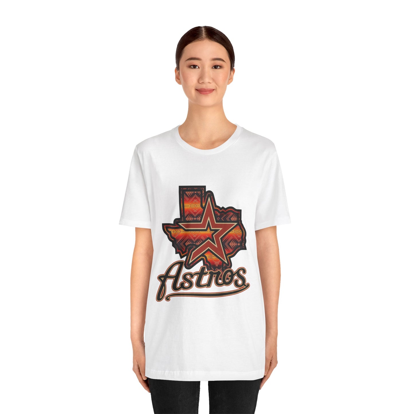 Astros - Texas - Star - Unisex Jersey Short Sleeve Tee