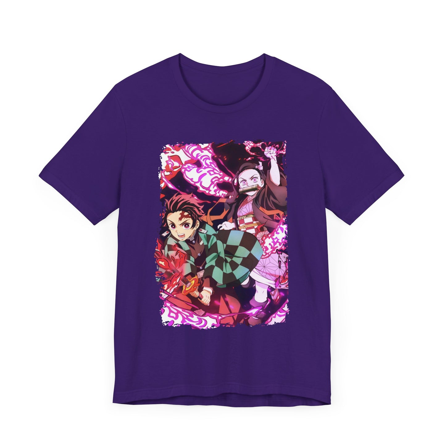 Nezuko and Tanjiro - Demon Slayer - Short Sleeve Tee