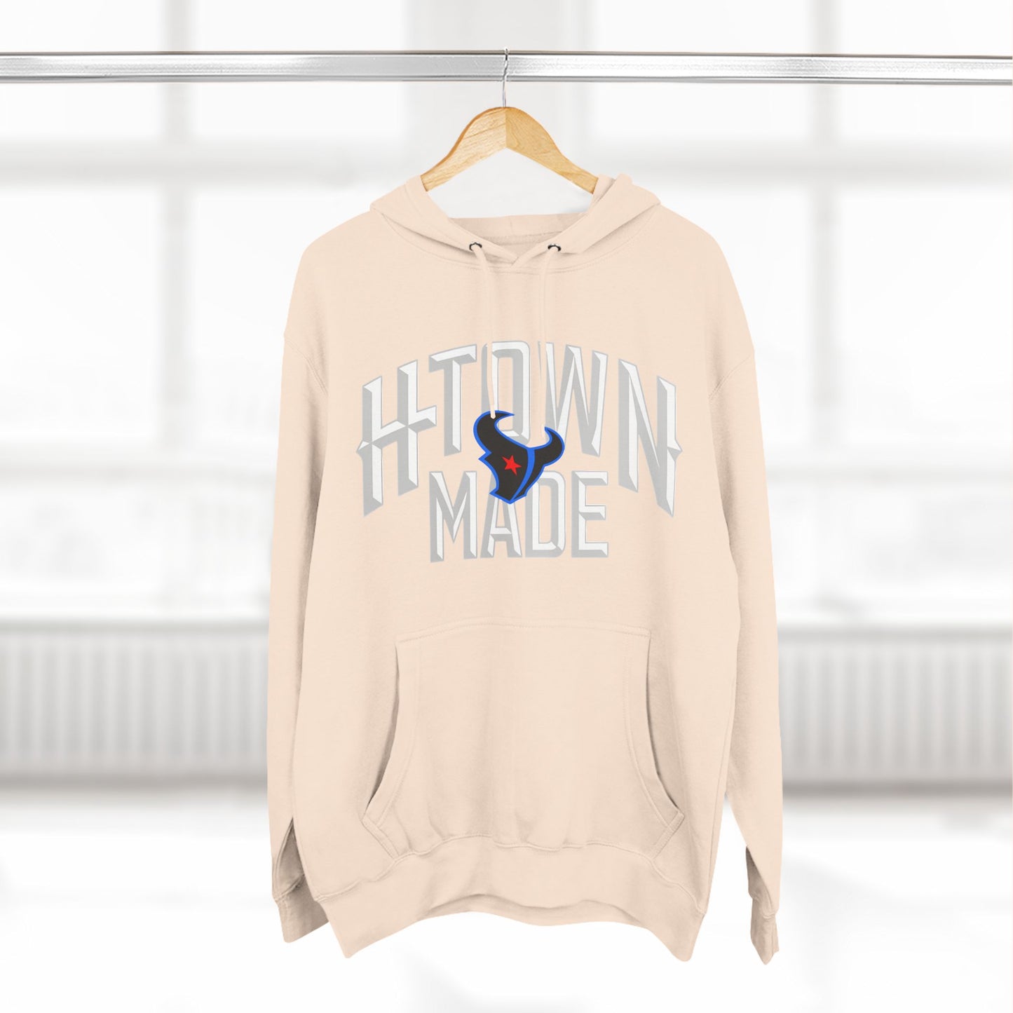 H-Town Made - Three-Panel Fleece Hoodie