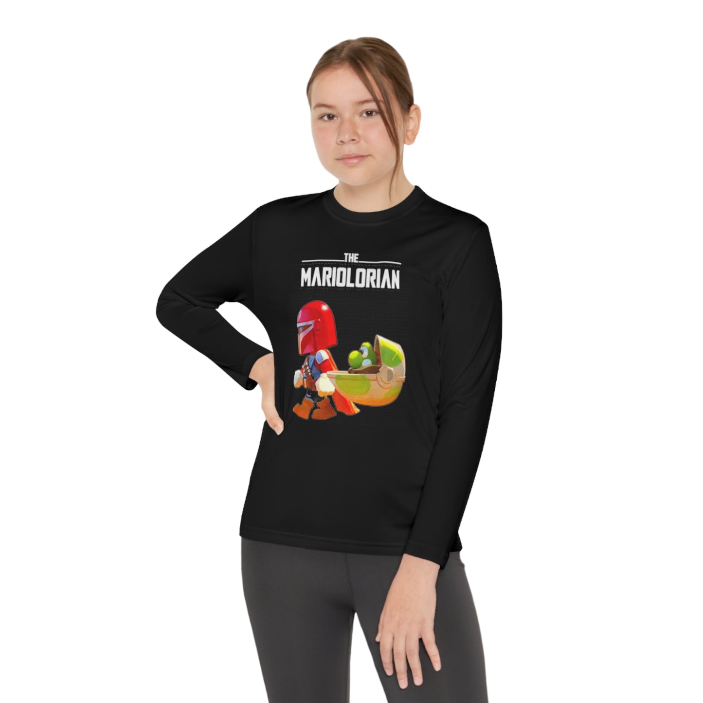 Mariolorian Youth Long Sleeve Competitor Tee