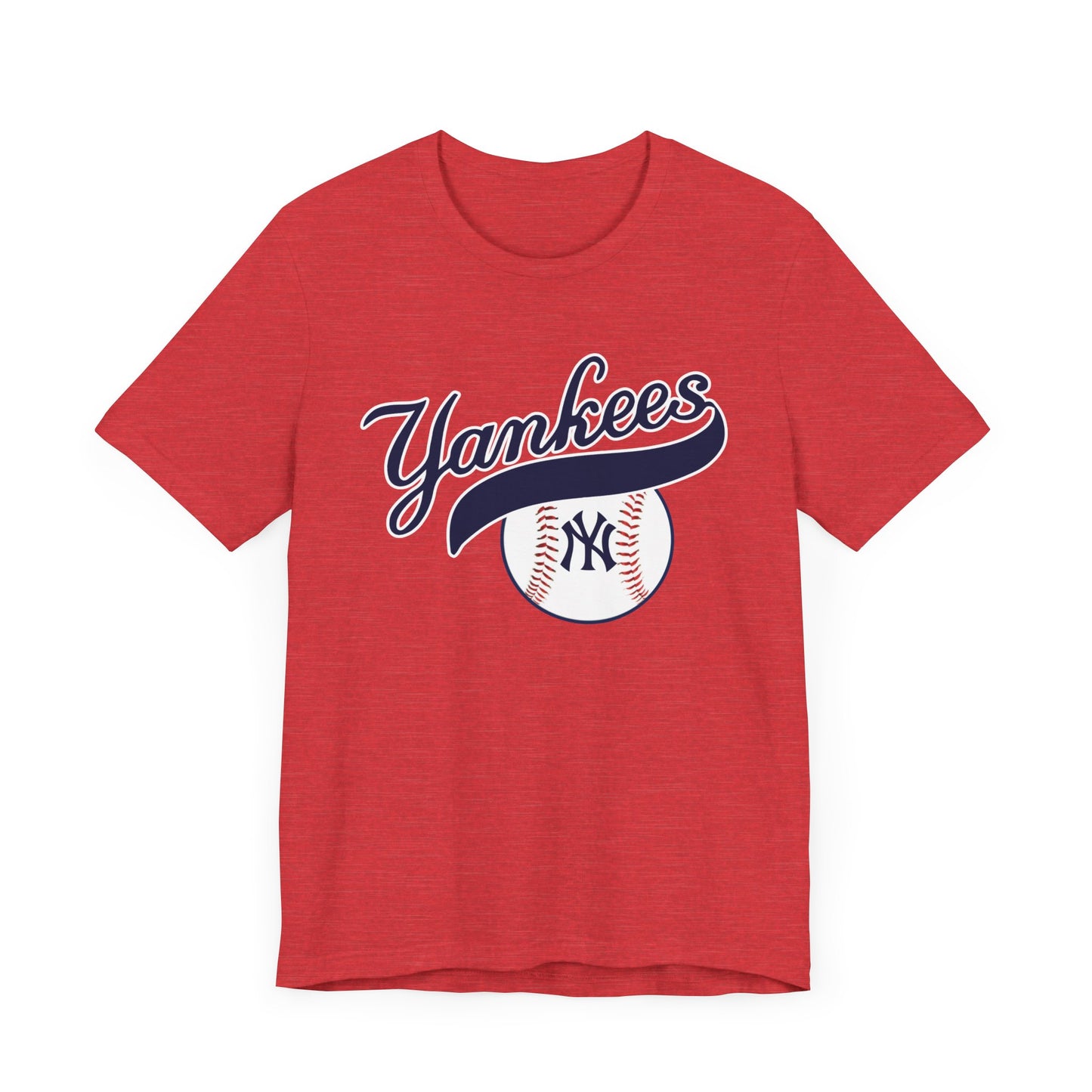 Yankees - NY - Simple Unisex Short Sleeve Tee