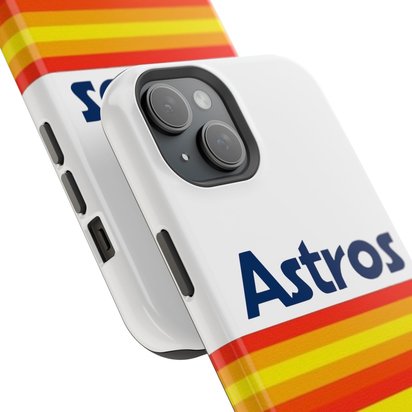 Astros - RETRO - STRIPES - MagSafe Tough Cases