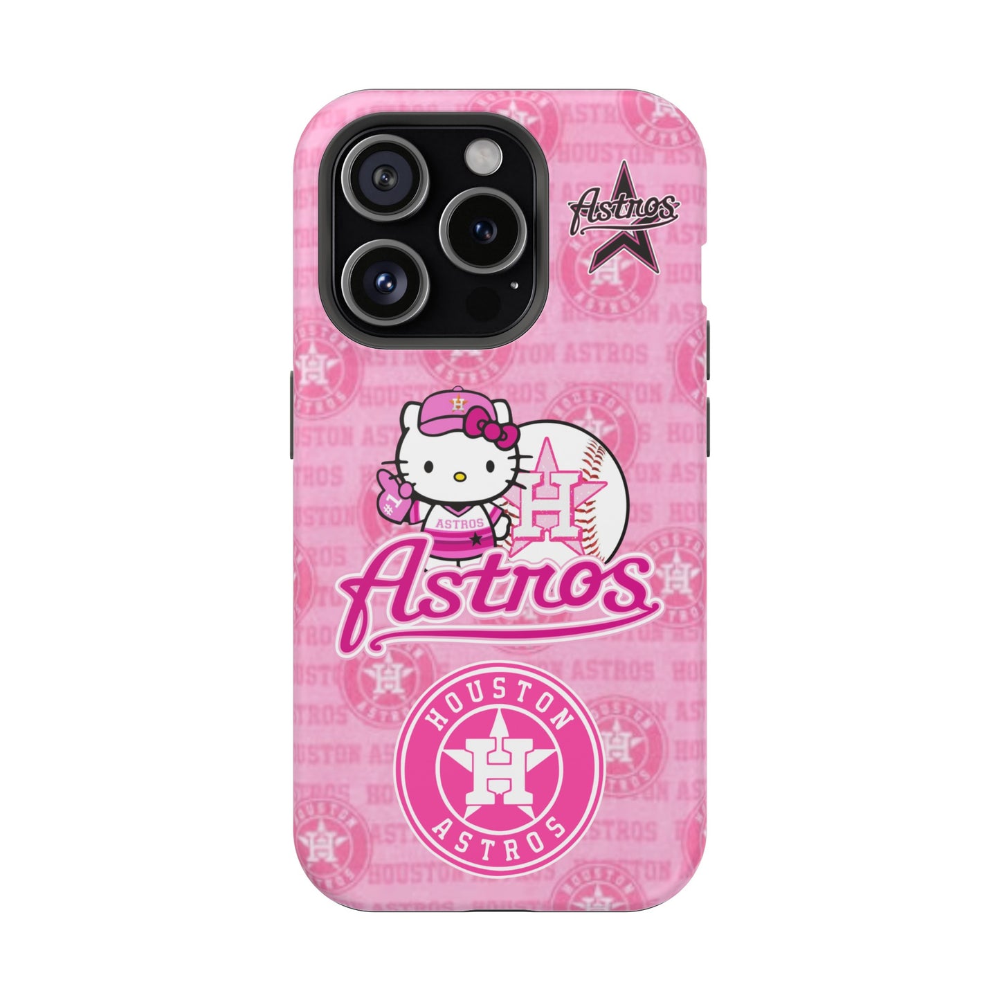 Astros - Pink Kitty - MagSafe Tough Cases