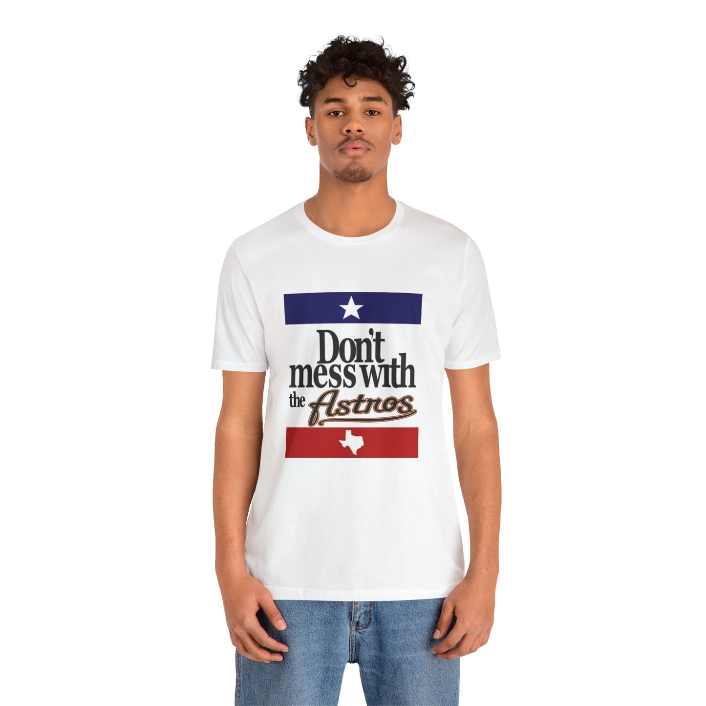 Don't Mess with Texas - Astros Unisex Jersey Short Sleeve Tee